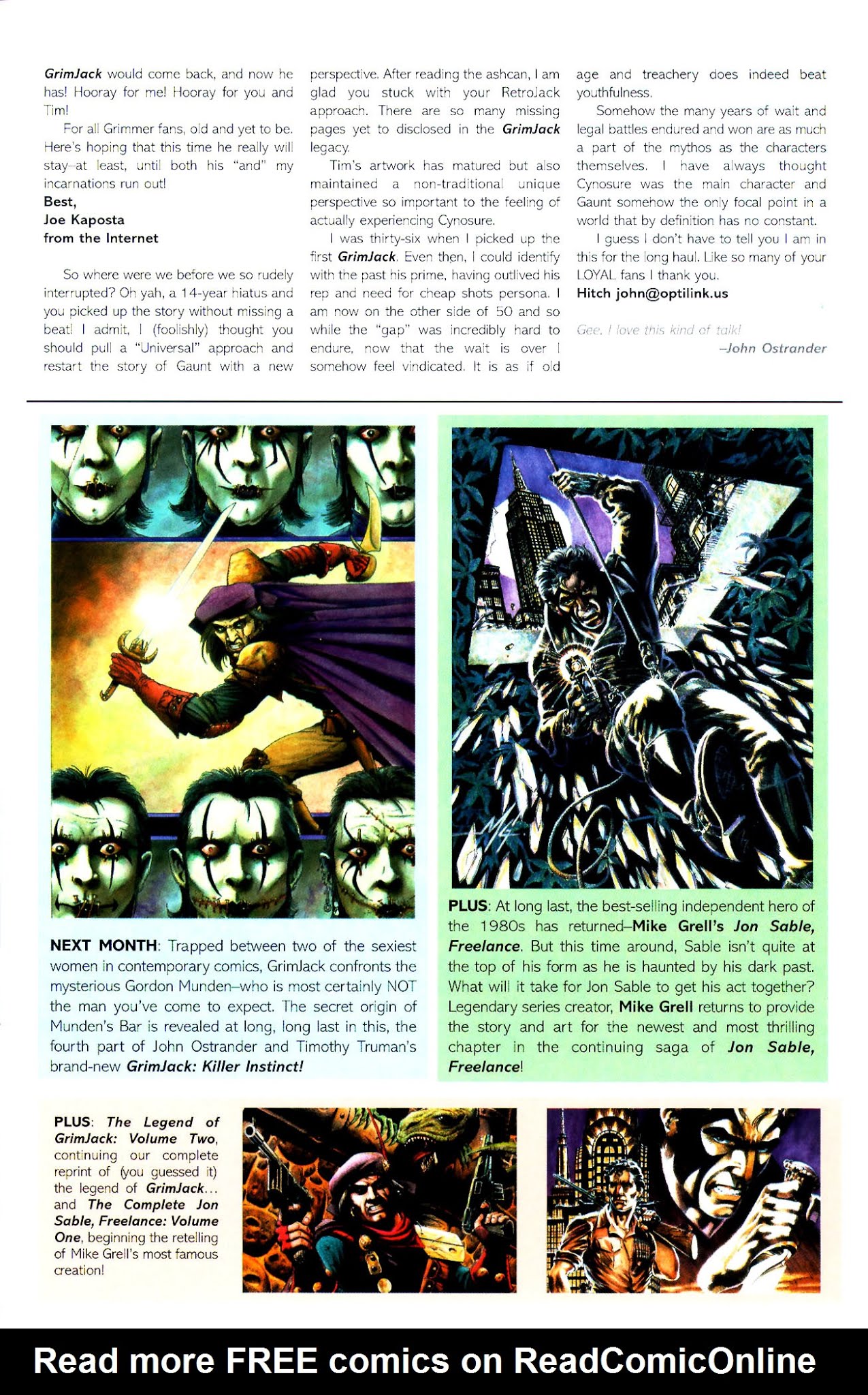 Read online Grimjack: Killer Instinct comic -  Issue #3 - 26