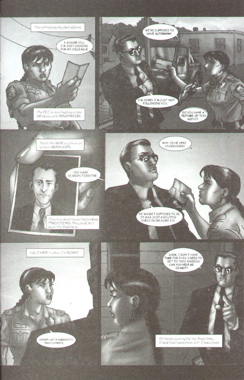 Read online Skinwalker comic -  Issue #1 - 21