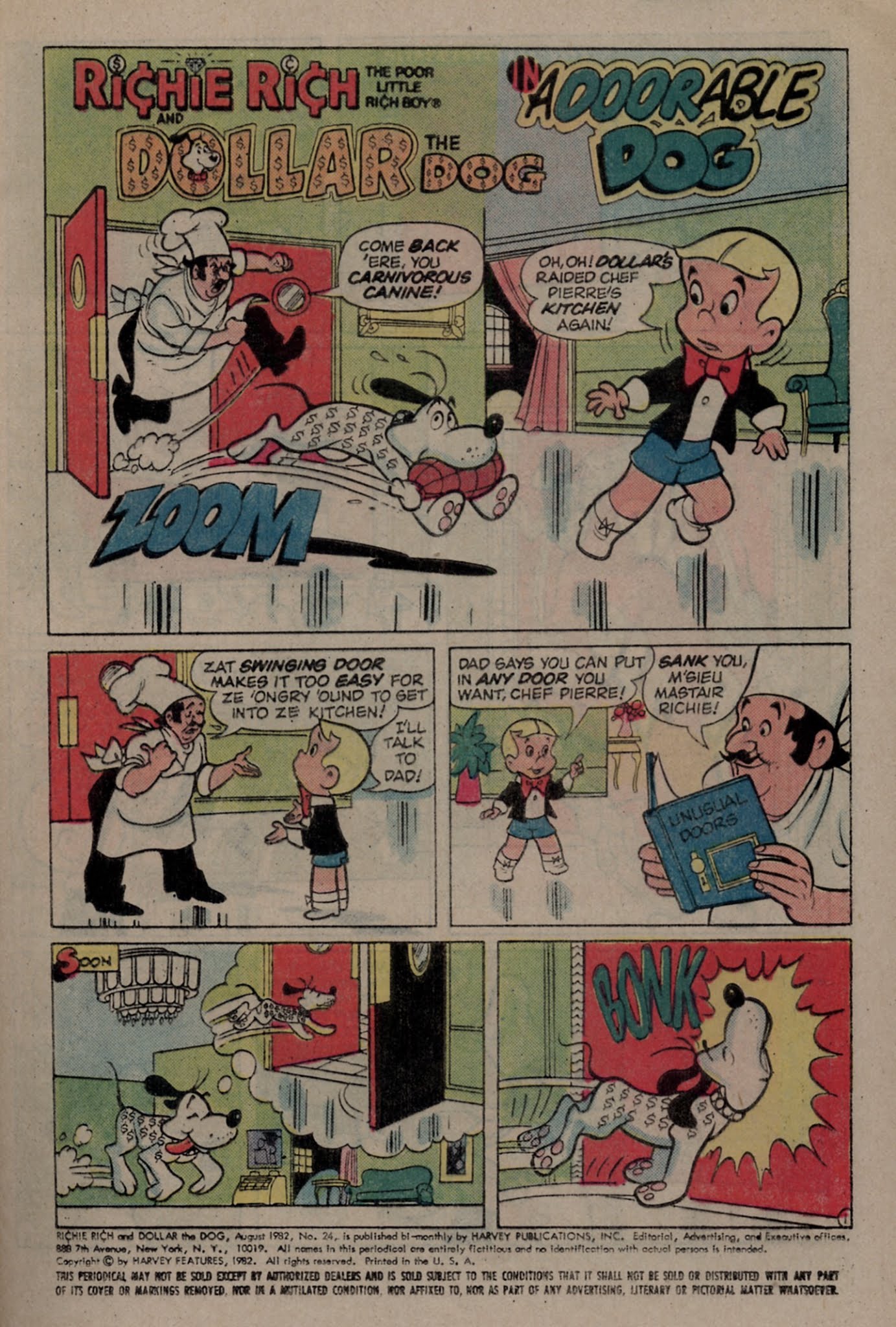 Read online Richie Rich & Dollar the Dog comic -  Issue #24 - 5
