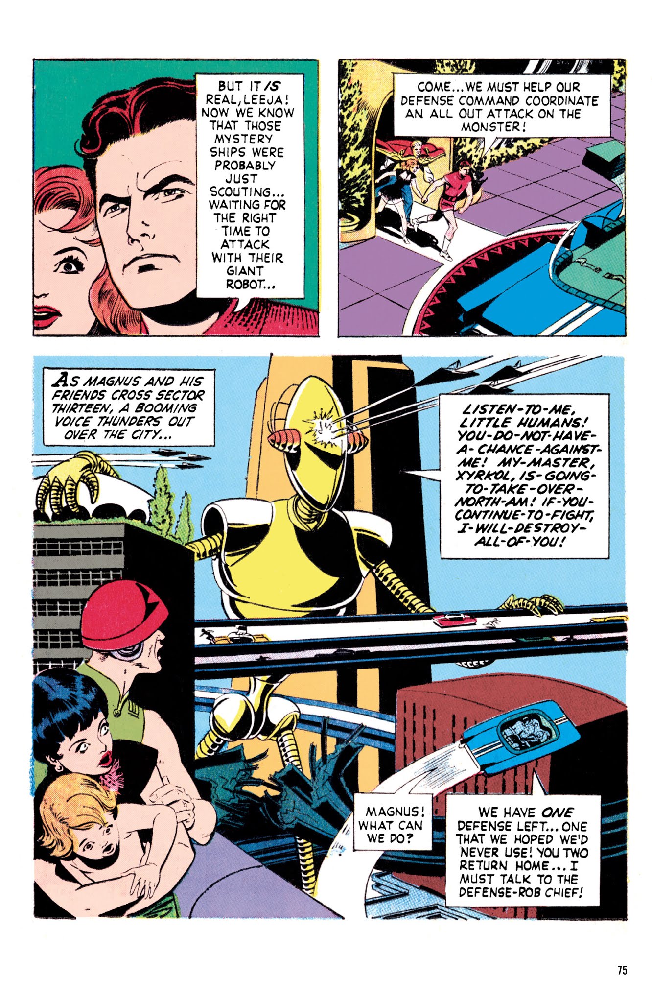 Read online Magnus, Robot Fighter Archives comic -  Issue # TPB 1 (Part 1) - 77