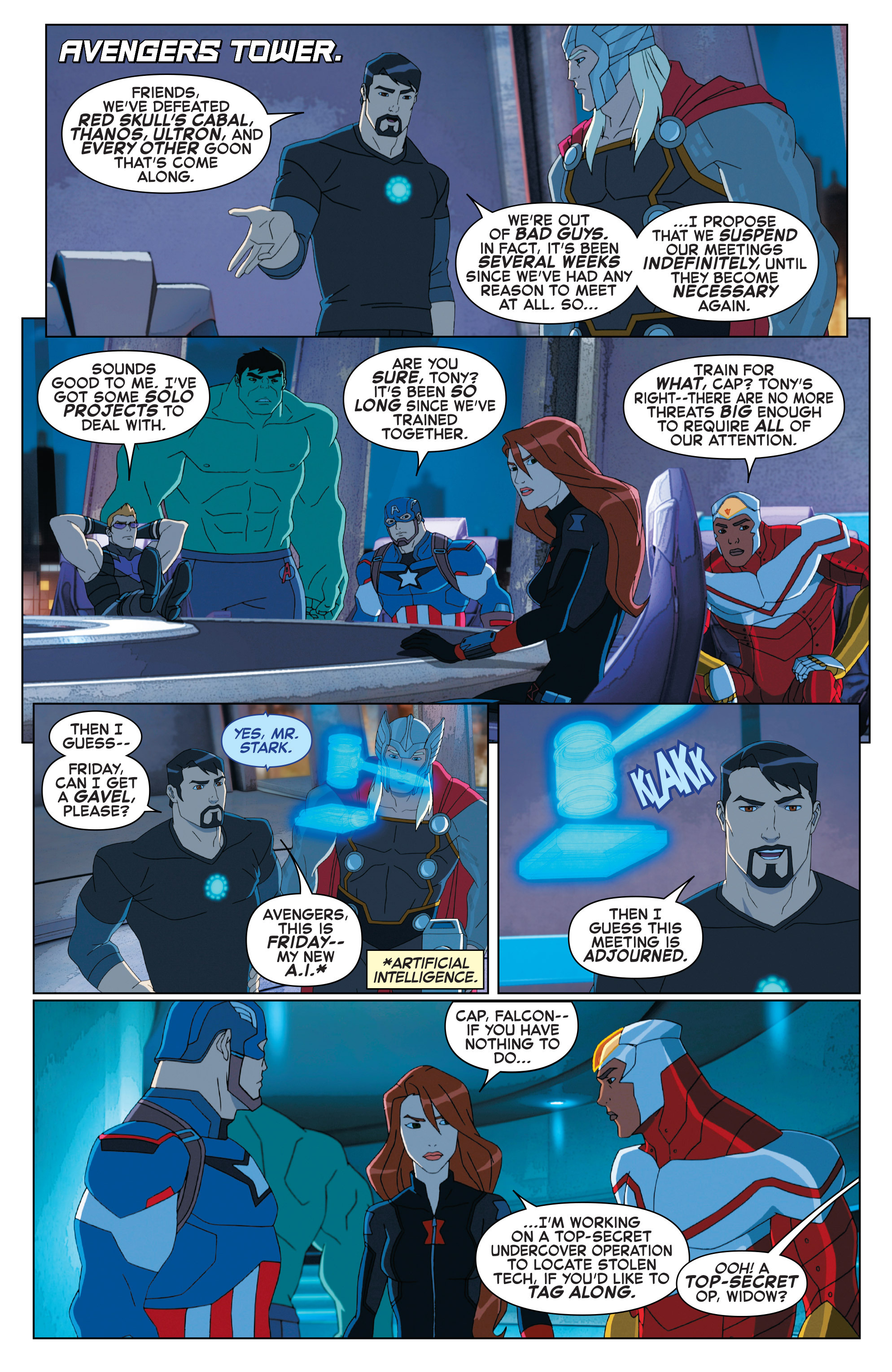 Read online Marvel Universe Avengers: Ultron Revolution comic -  Issue #1 - 3