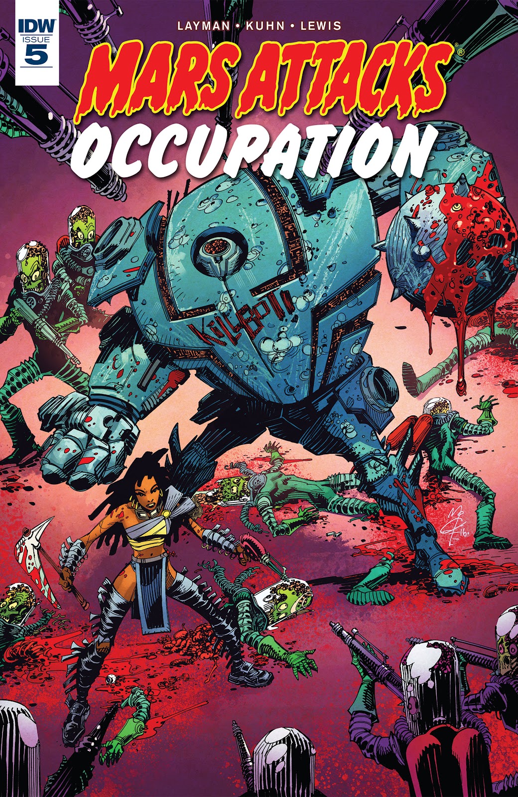 Mars Attacks: Occupation issue 5 - Page 1