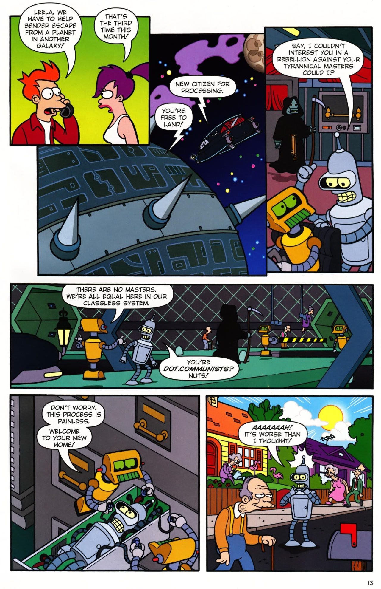 Read online Futurama Comics comic -  Issue #39 - 12