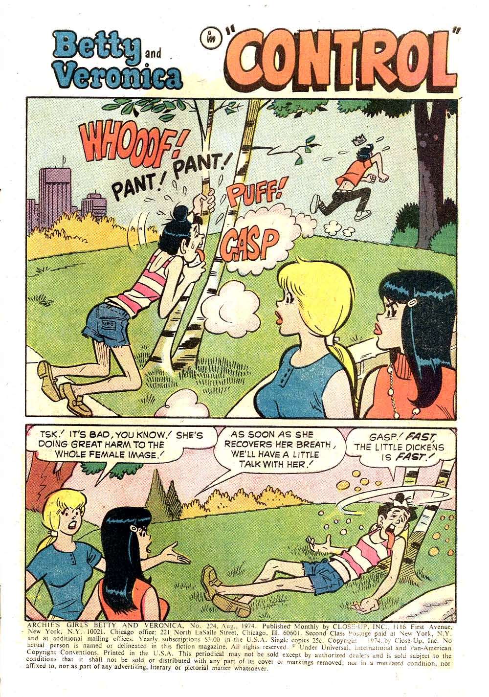 Read online Archie's Girls Betty and Veronica comic -  Issue #224 - 3