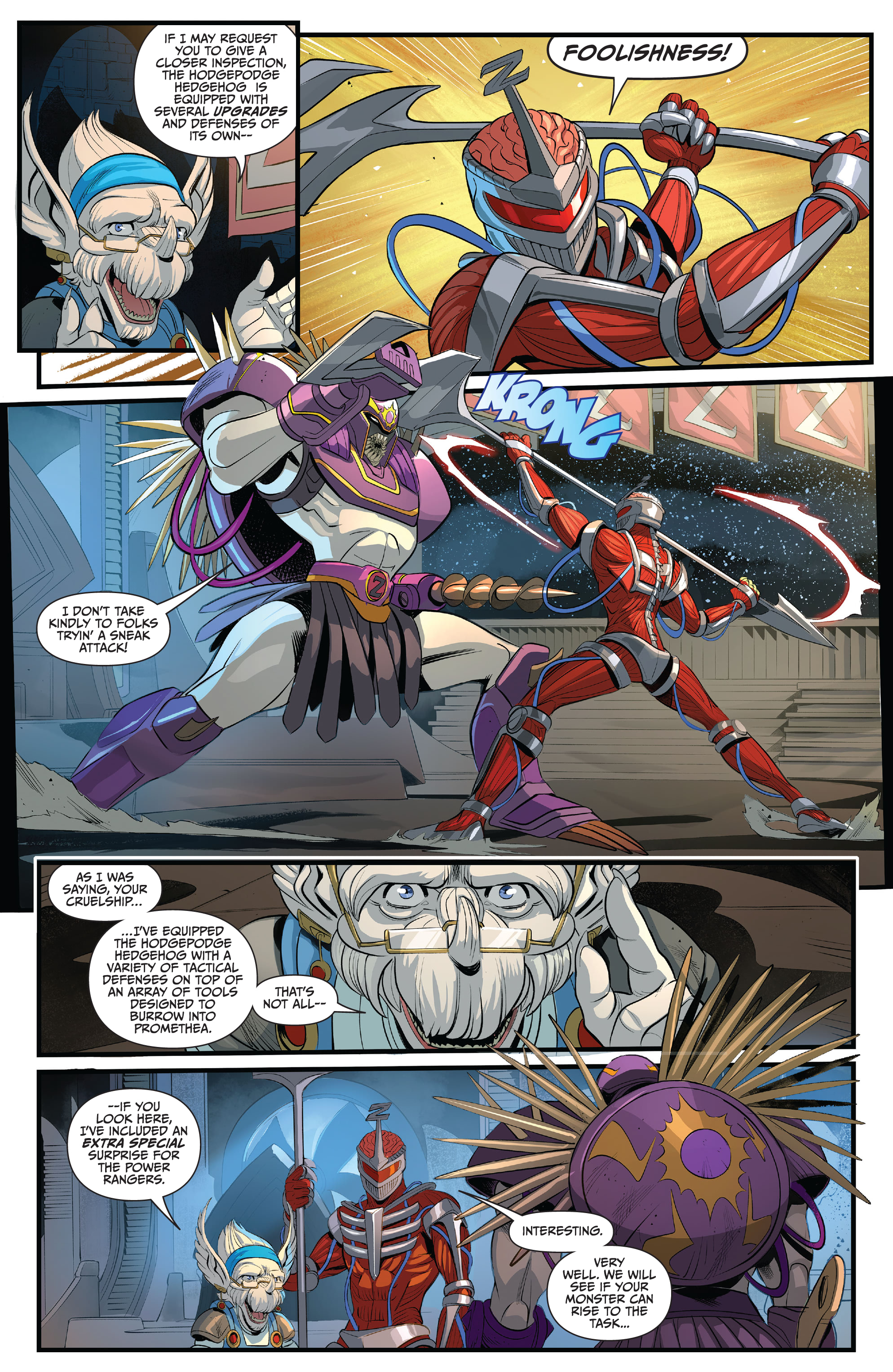 Read online Saban's Go Go Power Rangers comic -  Issue #29 - 21
