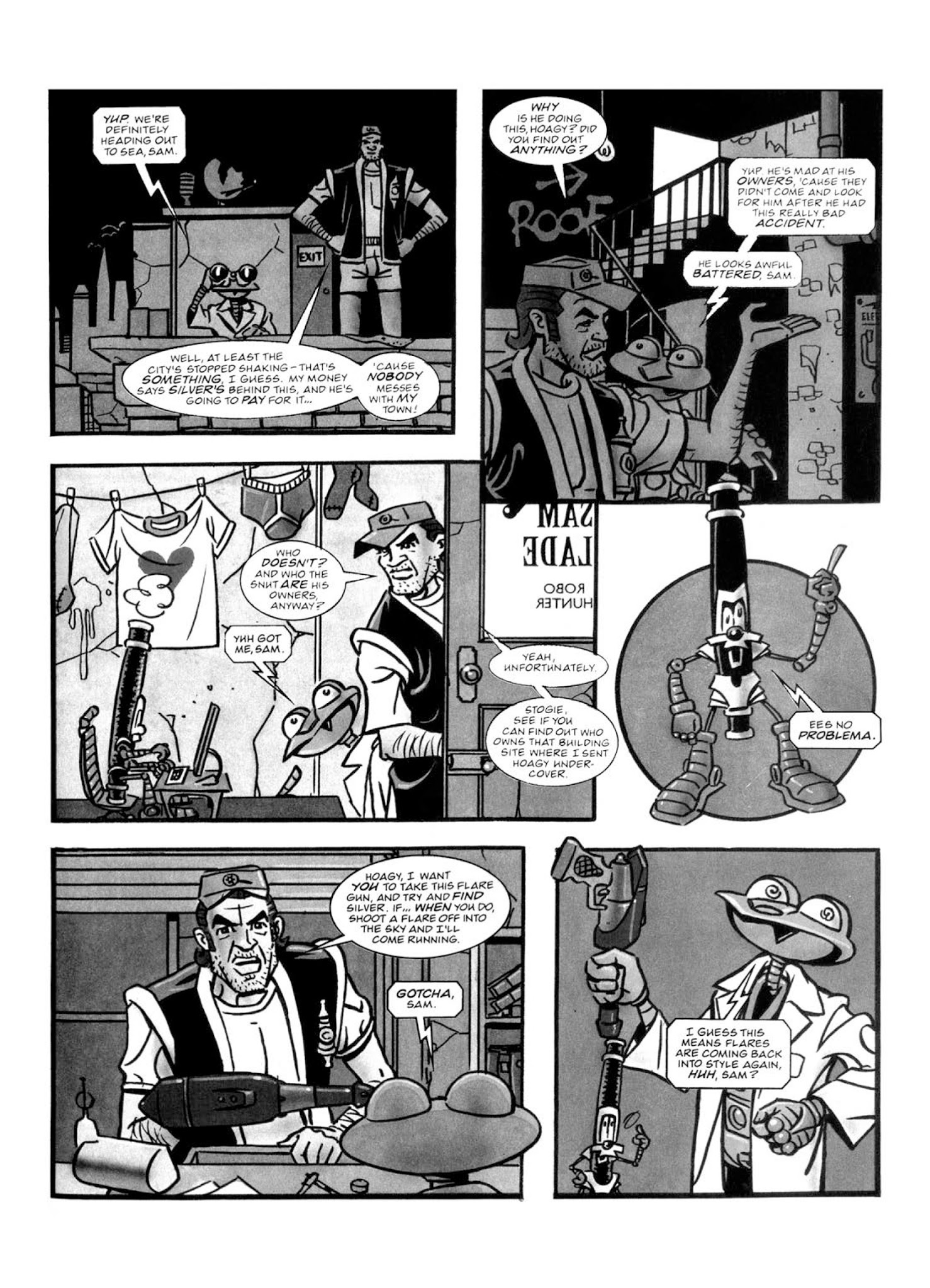 Read online Robo-Hunter: The Droid Files comic -  Issue # TPB 2 - 336
