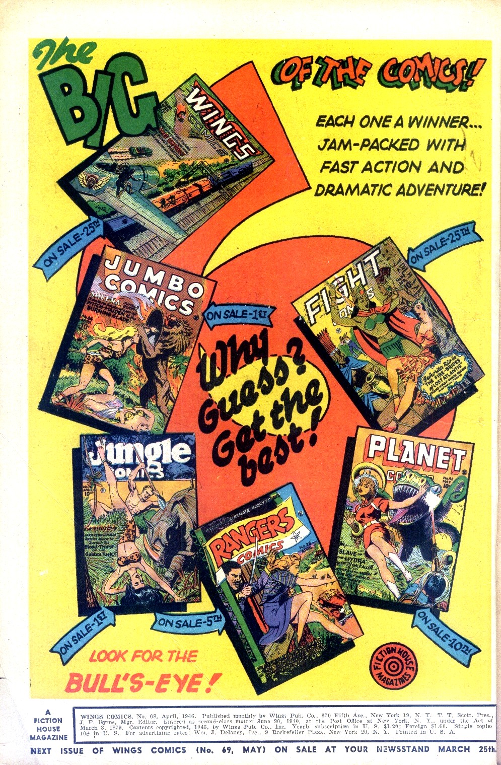 Read online Wings Comics comic -  Issue #68 - 2