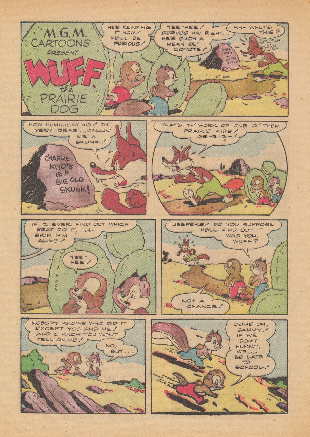 Read online Our Gang with Tom & Jerry comic -  Issue #38 - 44