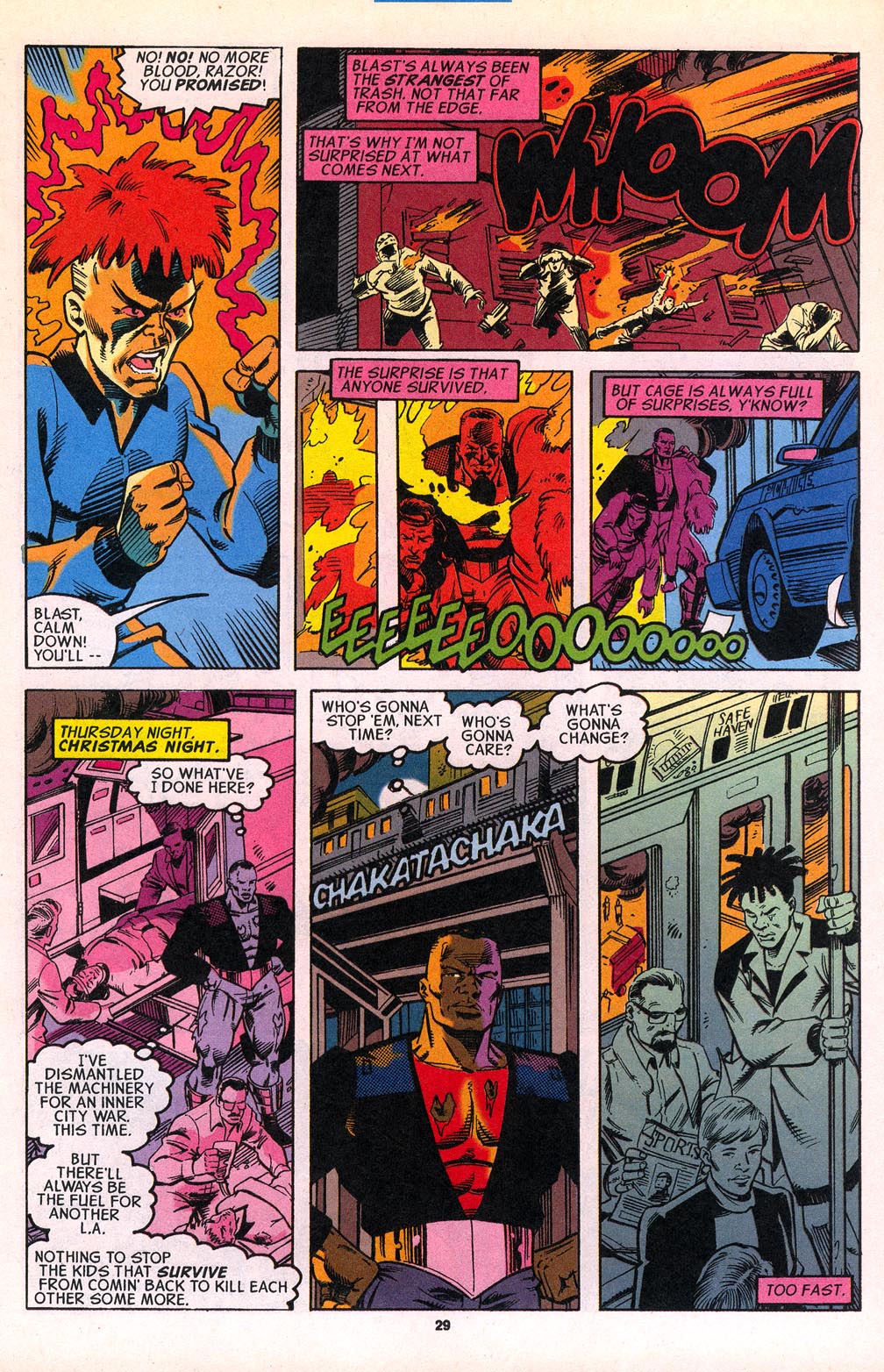 Read online Cage (1992) comic -  Issue #11 - 21