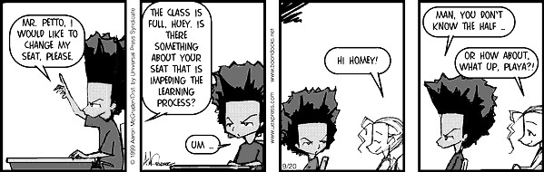 Read online The Boondocks Collection comic -  Issue # Year 1999 - 155