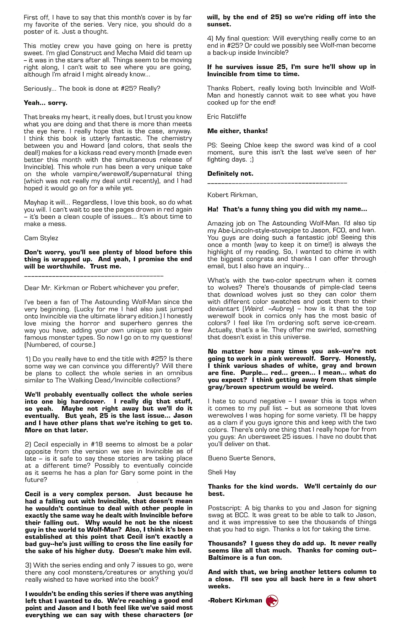 Read online The Astounding Wolf-Man comic -  Issue #20 - 24