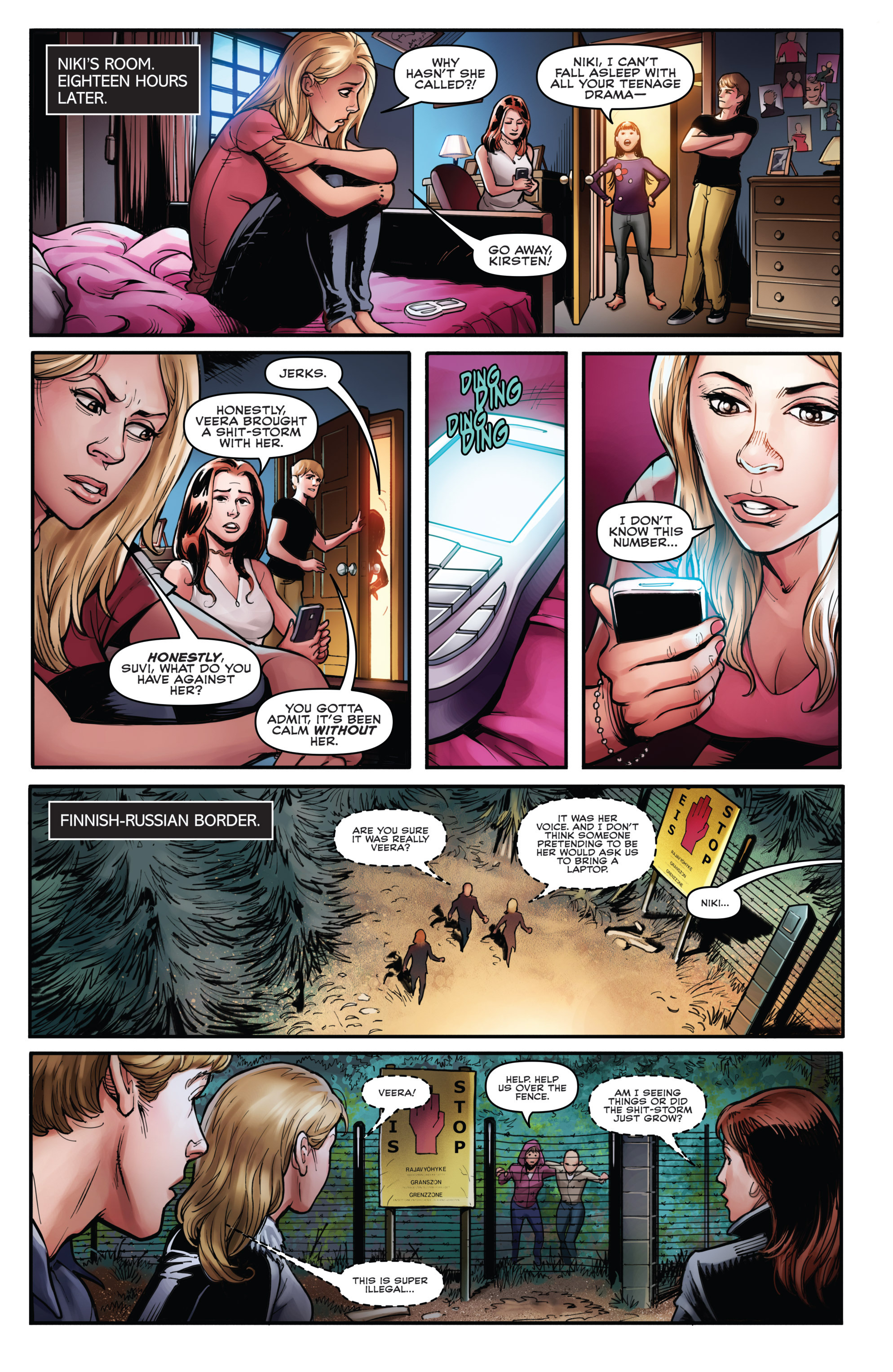 Read online Orphan Black: Helsinki comic -  Issue #4 - 14