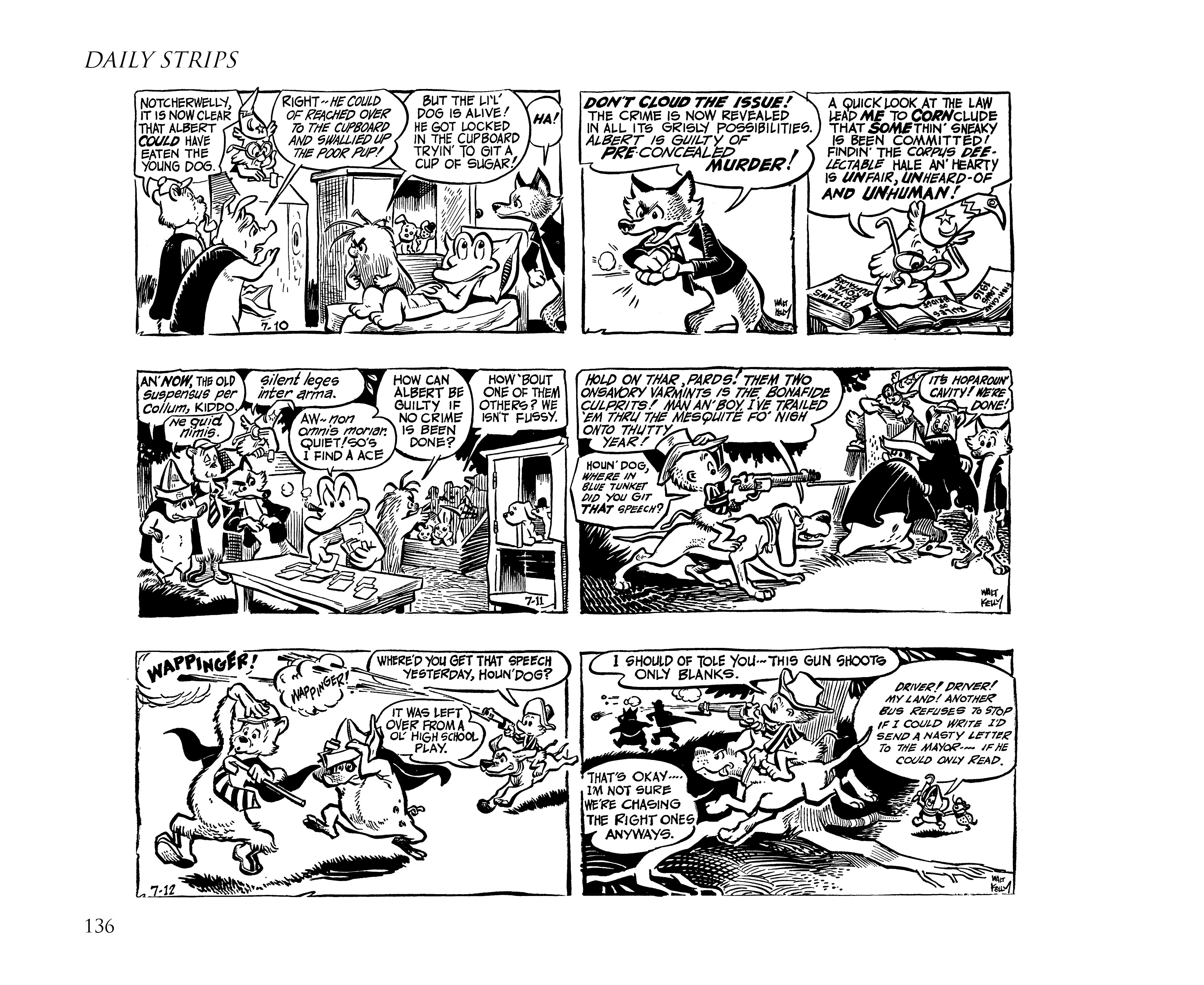 Read online Pogo by Walt Kelly: The Complete Syndicated Comic Strips comic -  Issue # TPB 1 (Part 2) - 54