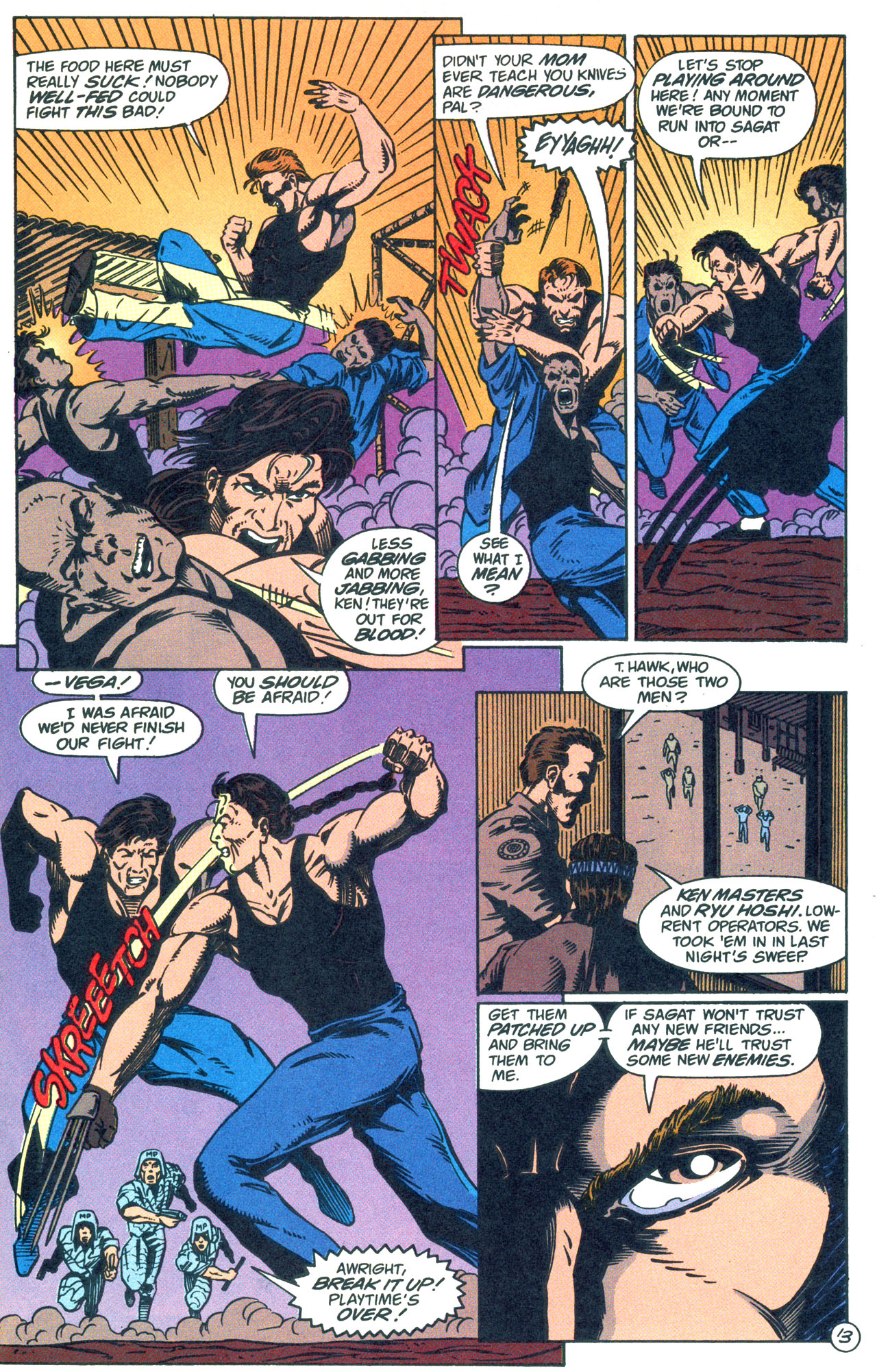 Read online Street Fighter: The Battle For Shadaloo comic -  Issue # Full - 14