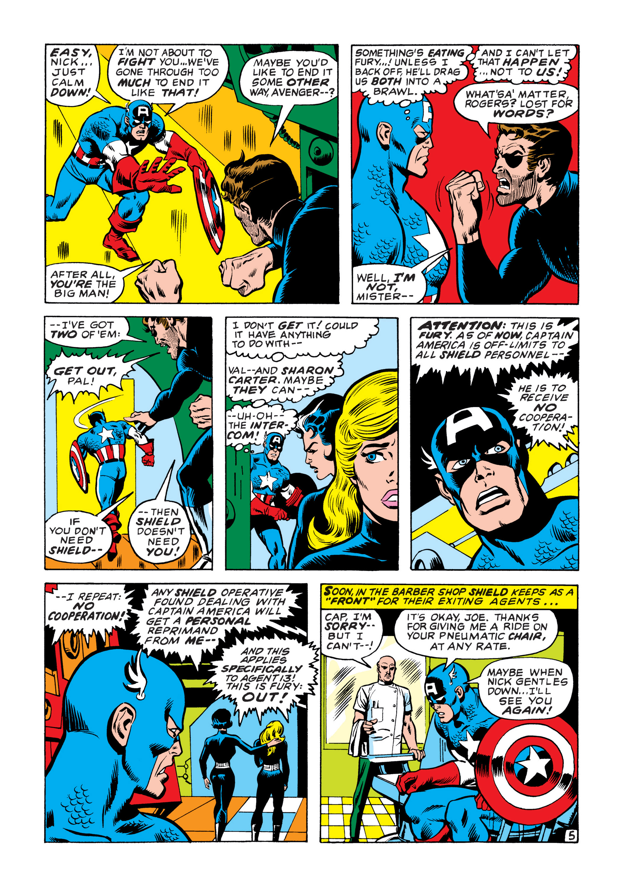 Read online Marvel Masterworks: Captain America comic -  Issue # TPB 7 (Part 1) - 14