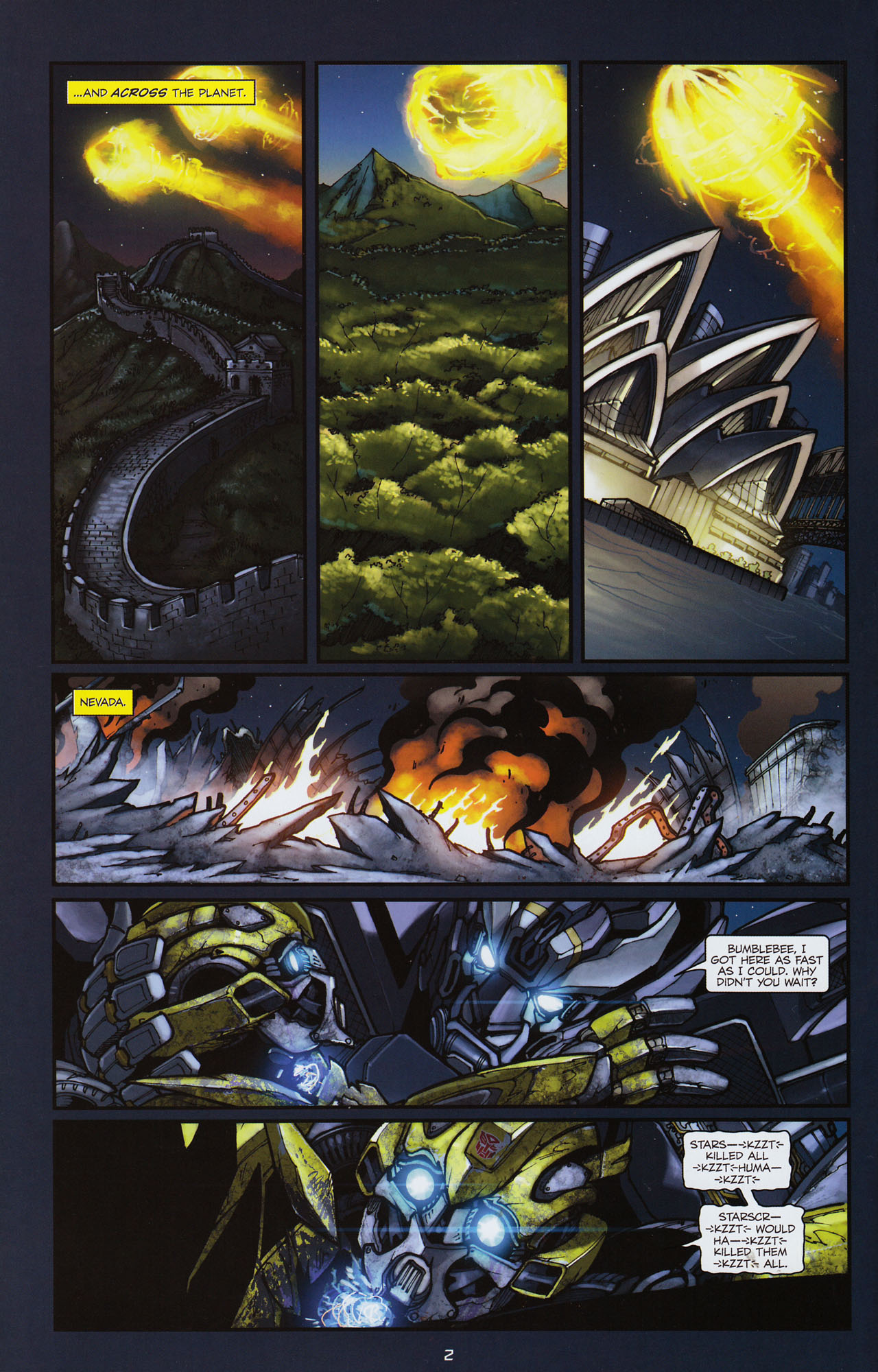Read online Transformers: Alliance comic -  Issue #3 - 5