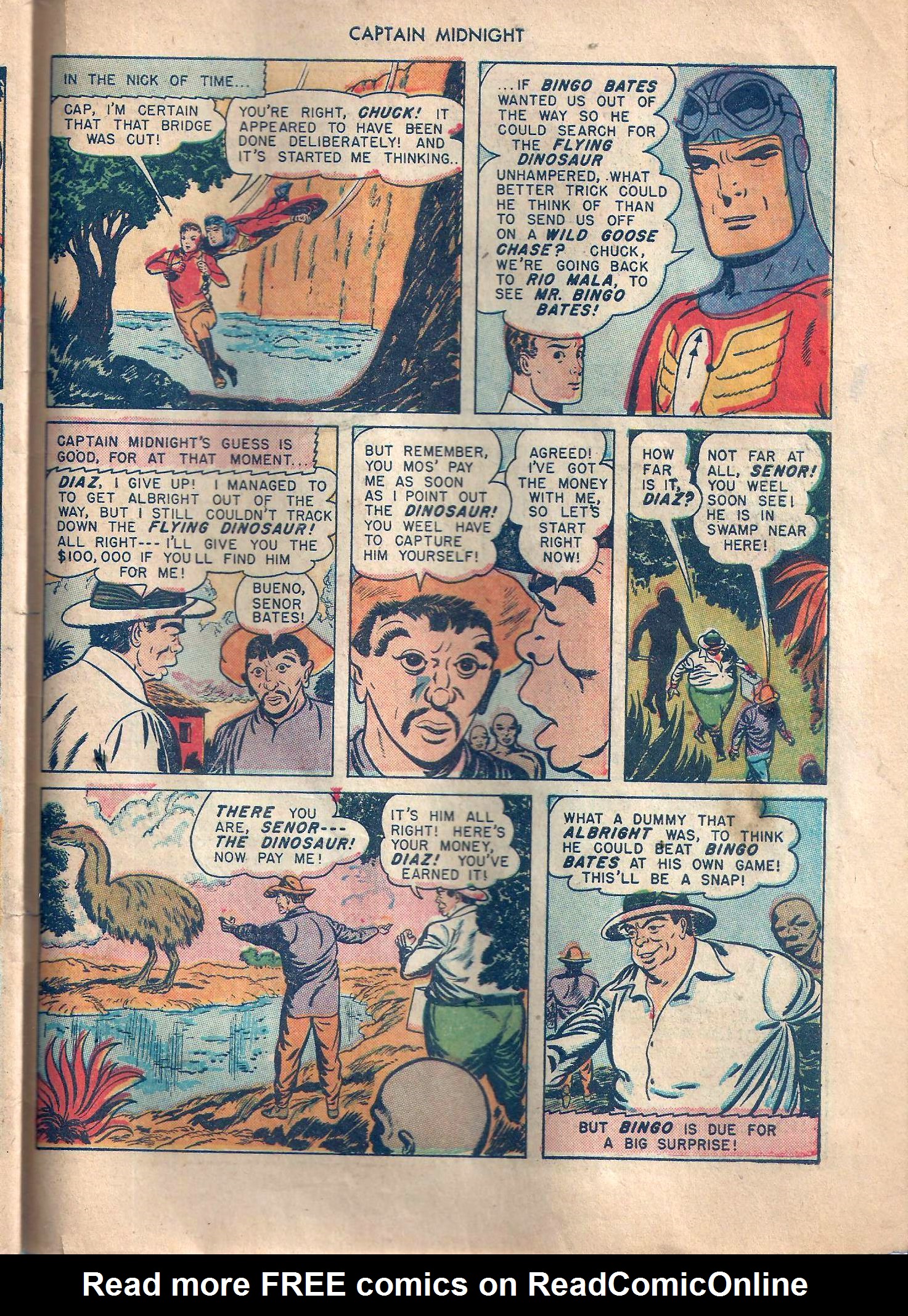 Read online Captain Midnight (1942) comic -  Issue #47 - 47