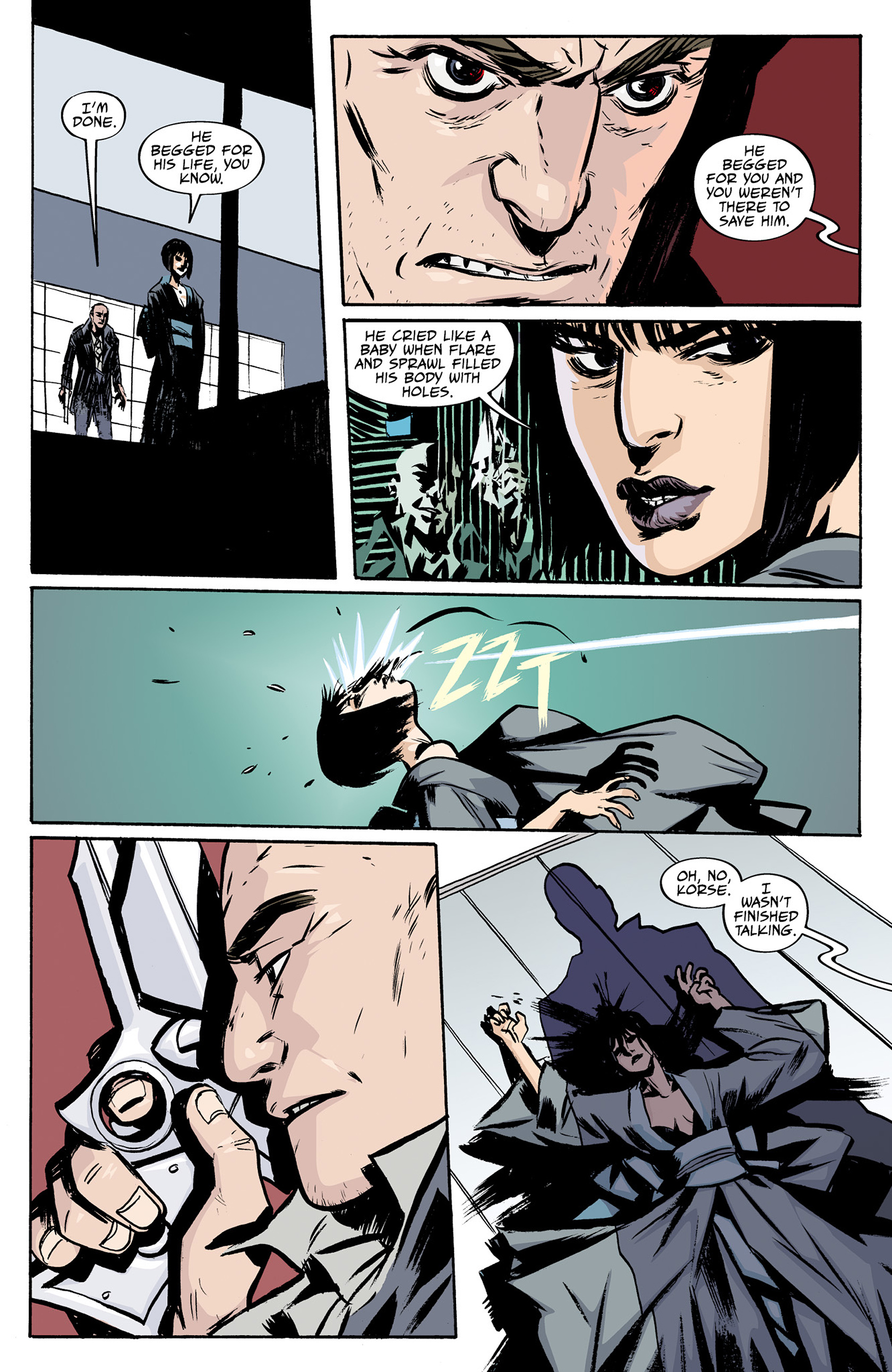 Read online The True Lives Of The Fabulous Killjoys comic -  Issue #6 - 9