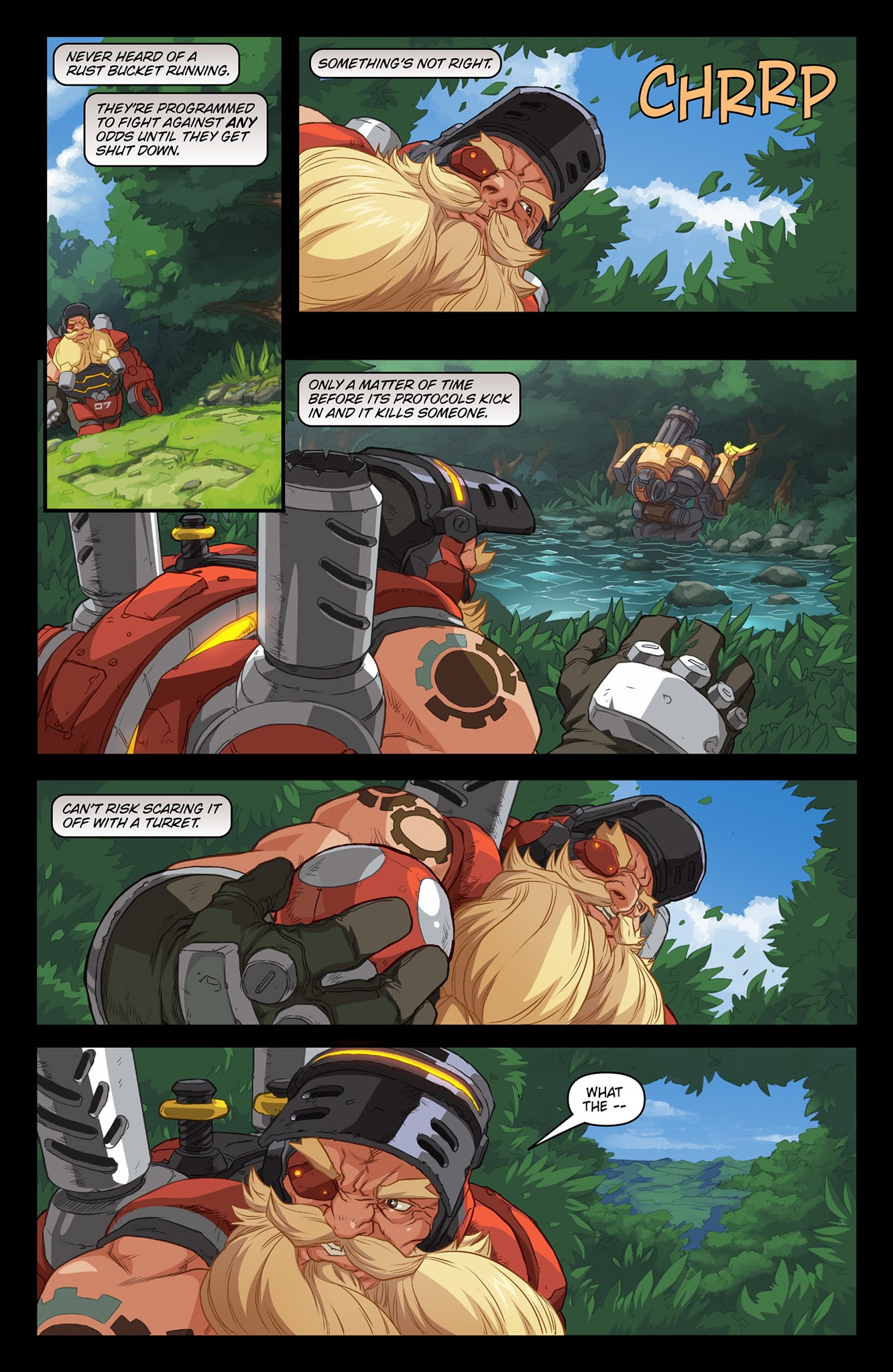 Read online Overwatch comic -  Issue #11 - 8