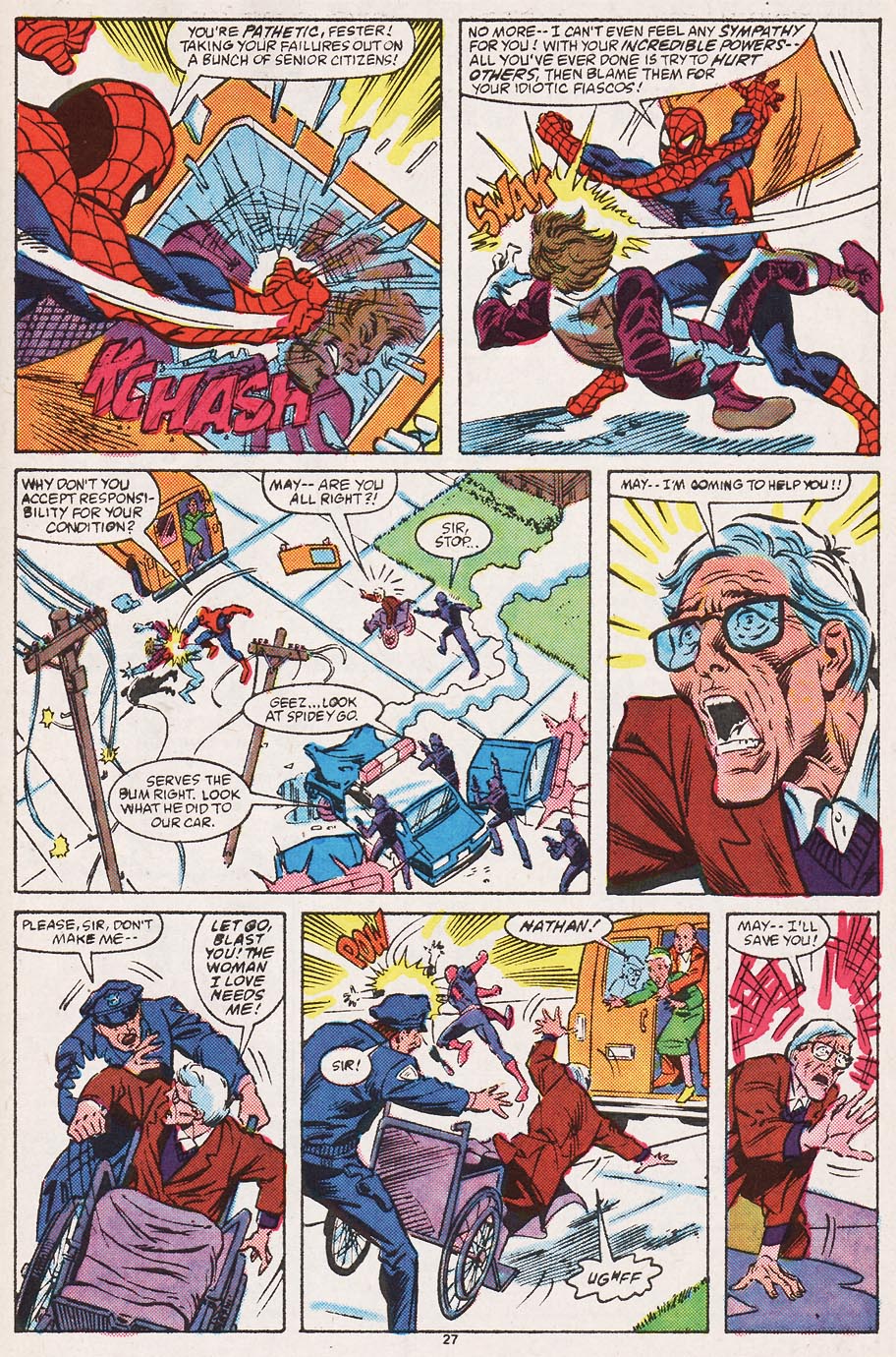 Read online Web of Spider-Man (1985) comic -  Issue #39 - 22