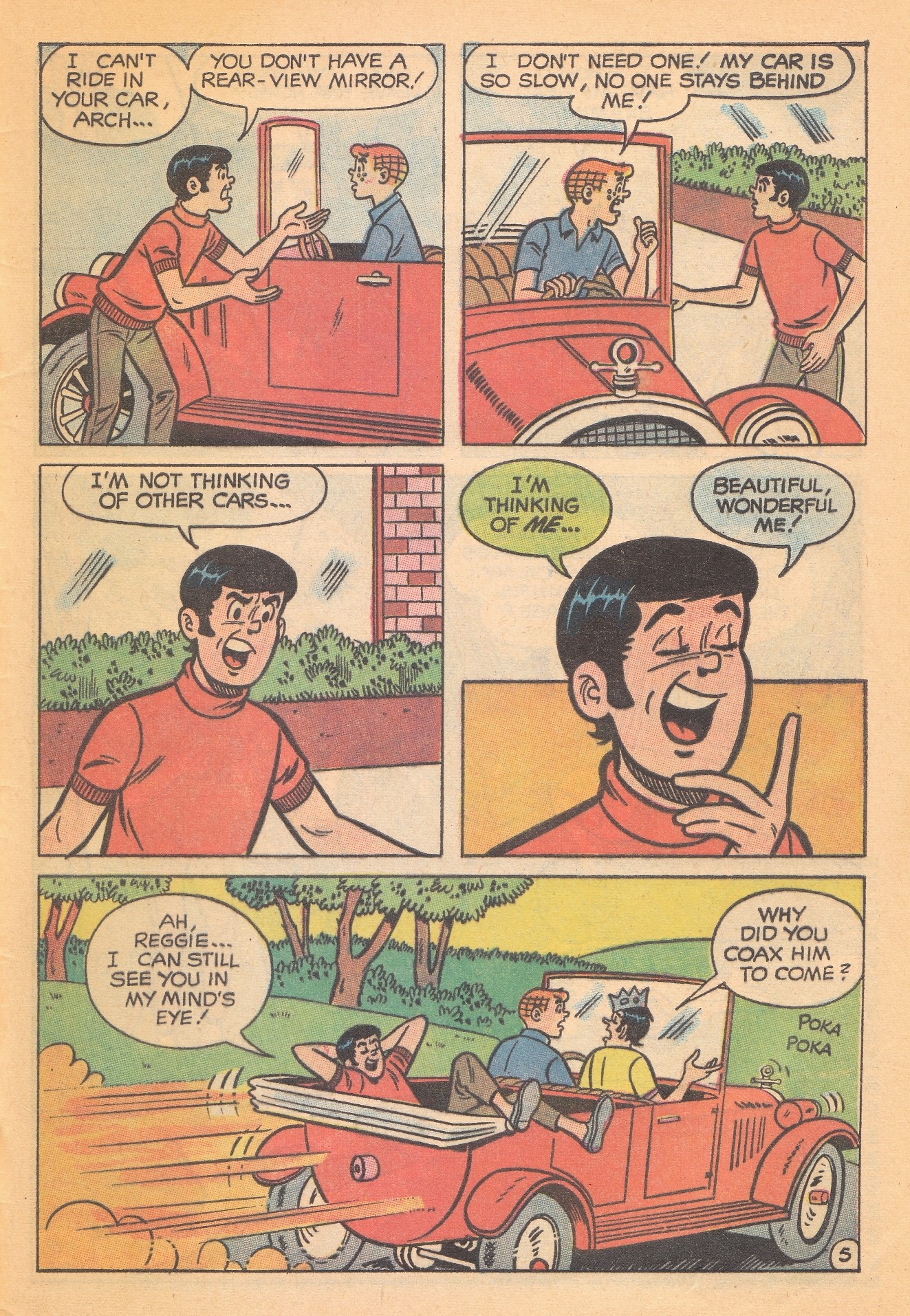 Read online Reggie and Me (1966) comic -  Issue #38 - 33