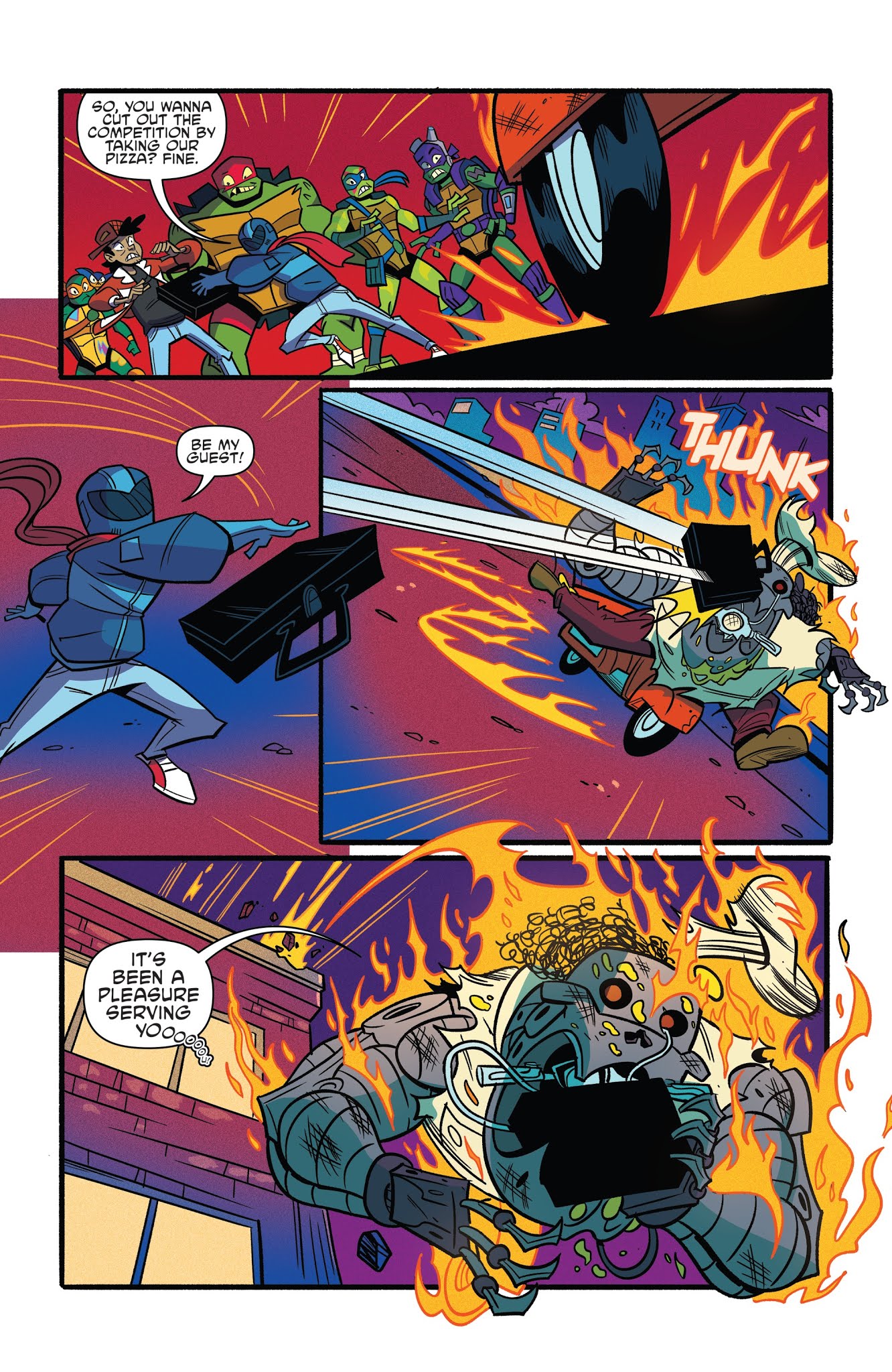 Read online Rise of the Teenage Mutant Ninja Turtles comic -  Issue #3 - 19