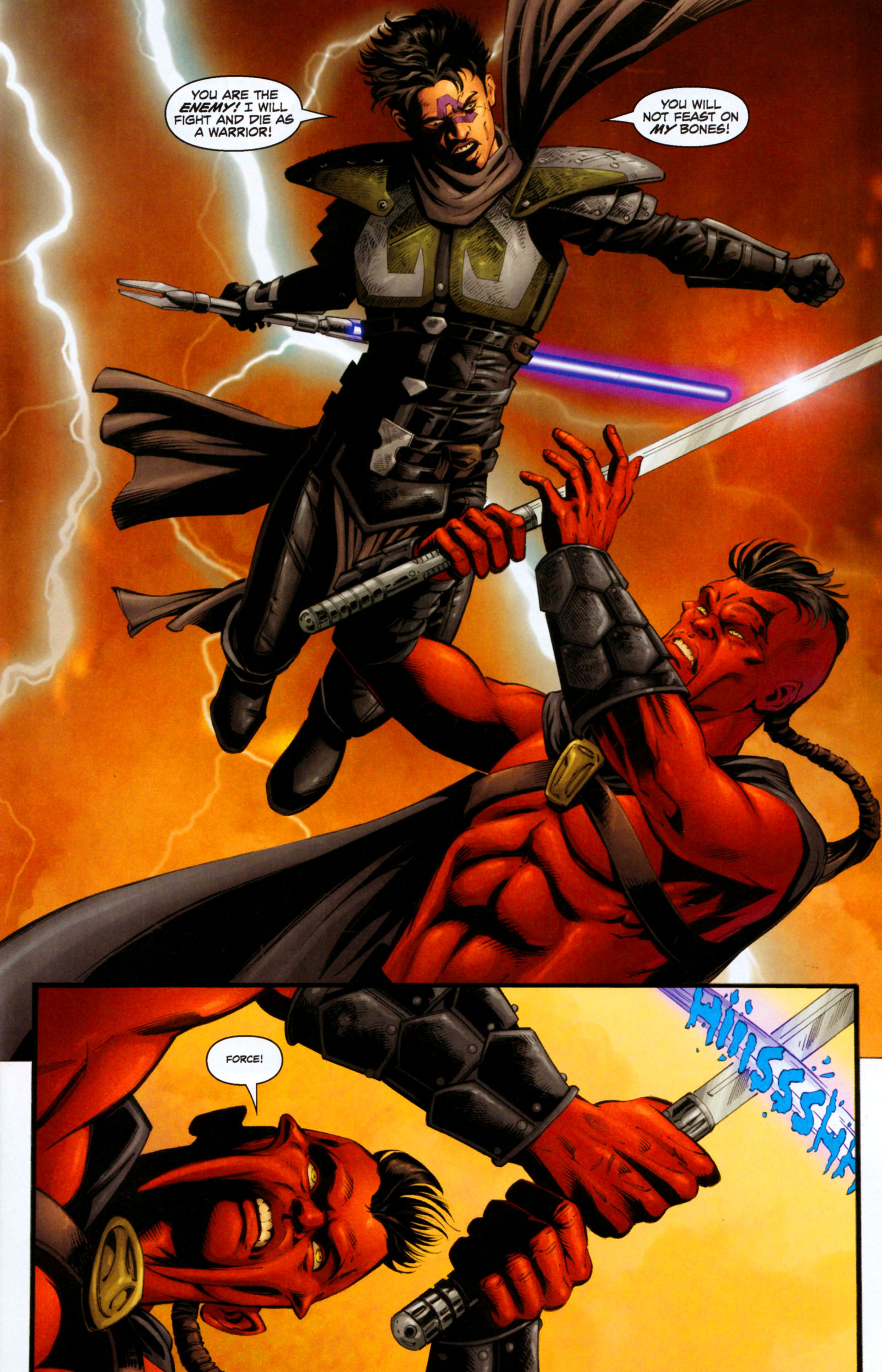 Read online Star Wars: Dawn Of The Jedi - Force Storm comic -  Issue #3 - 5