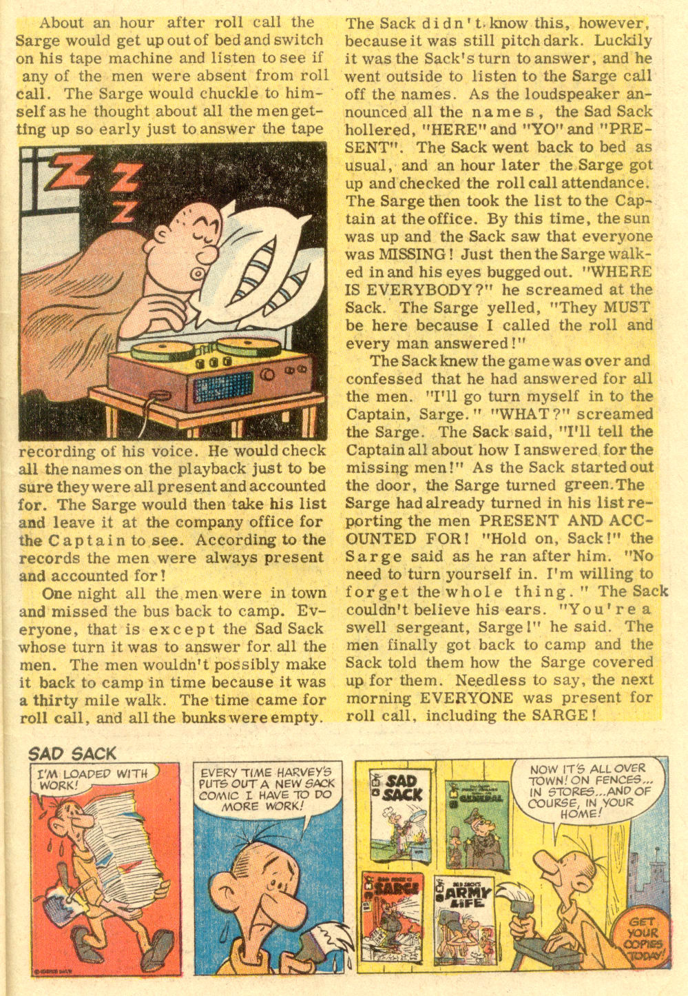 Read online Sad Sack comic -  Issue #31 - 23