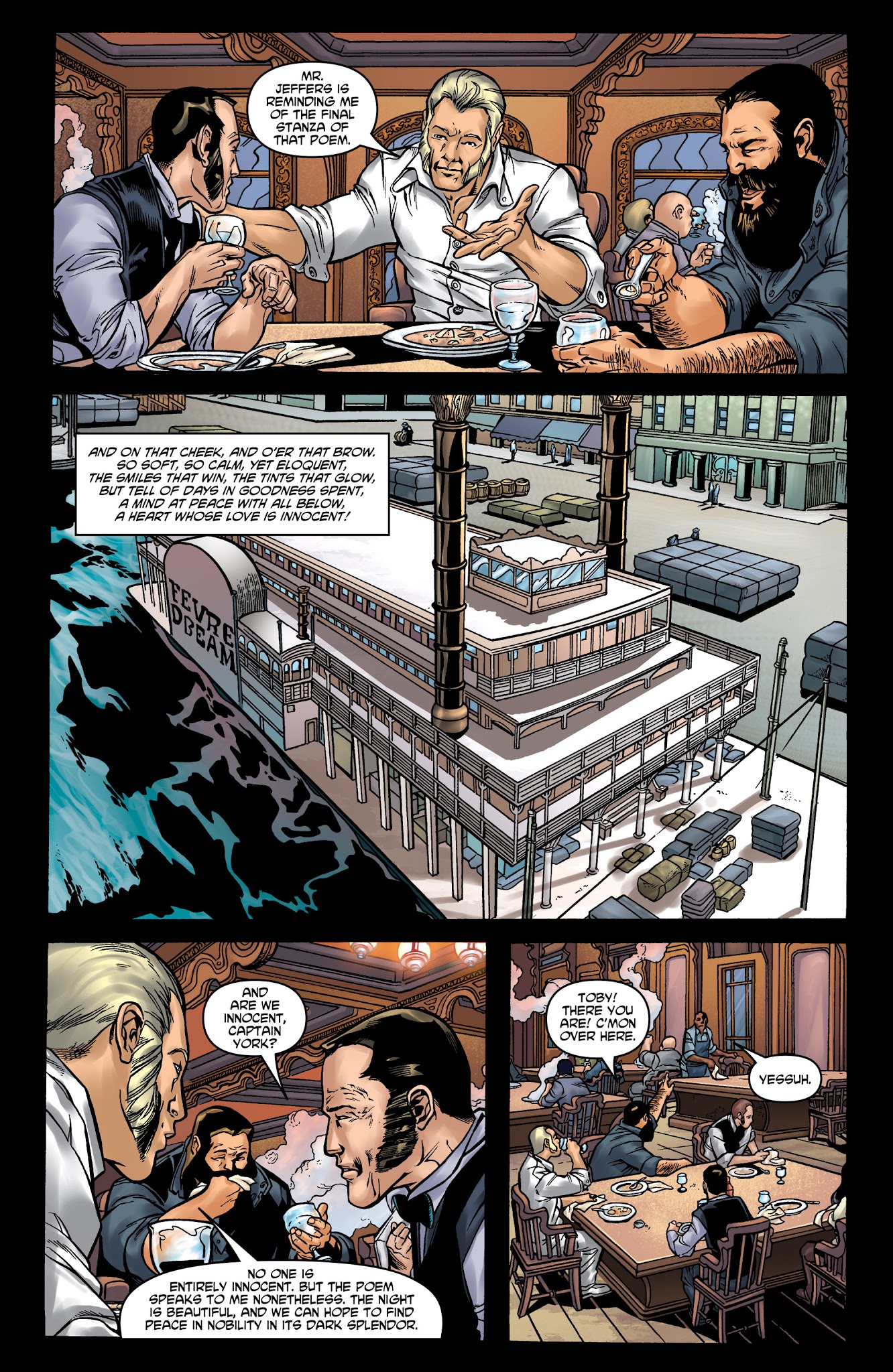 Read online George R.R. Martin's Fevre Dream comic -  Issue #4 - 16