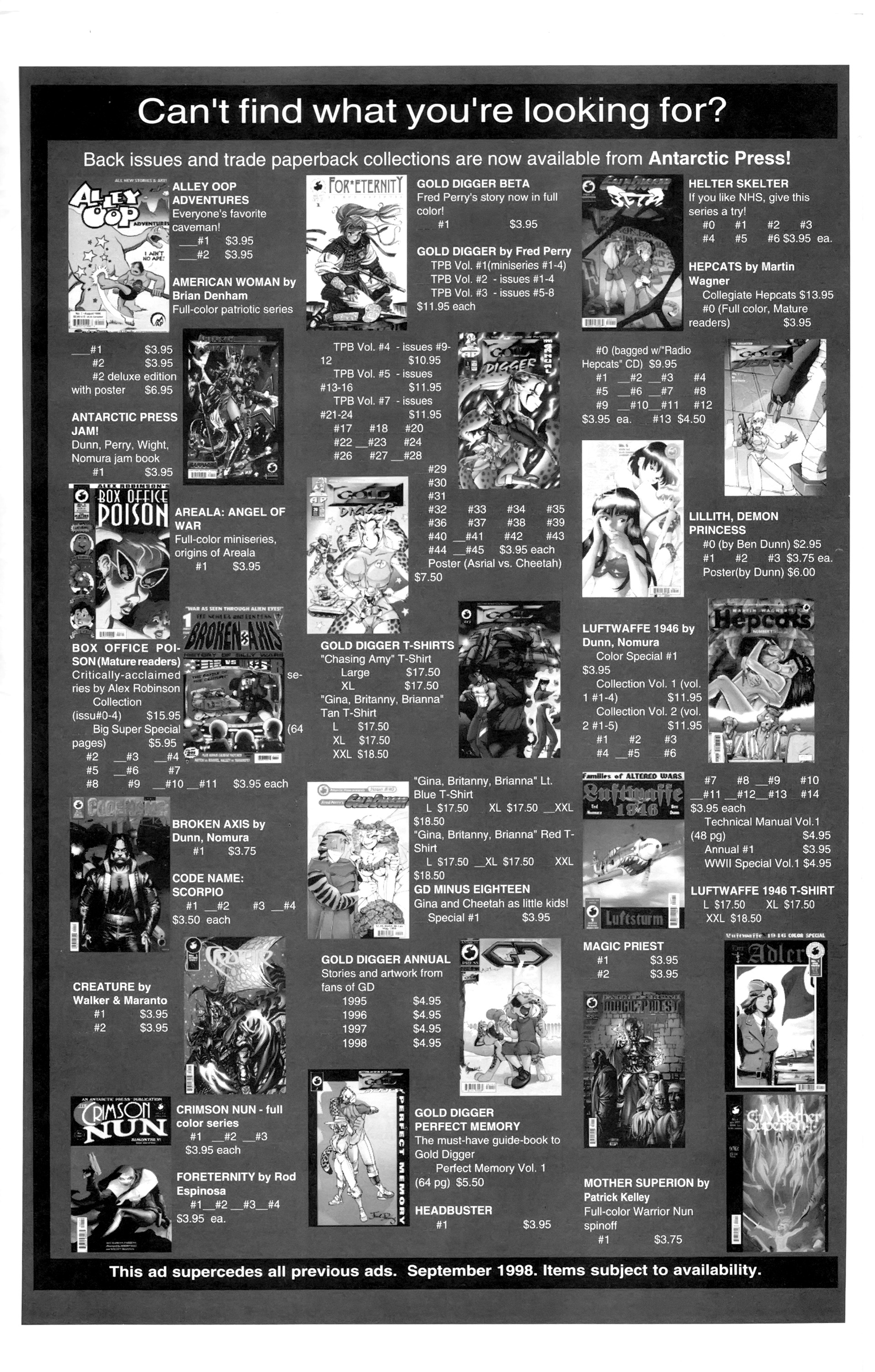 Read online Warrior Nun: Black & White comic -  Issue #15 - 25