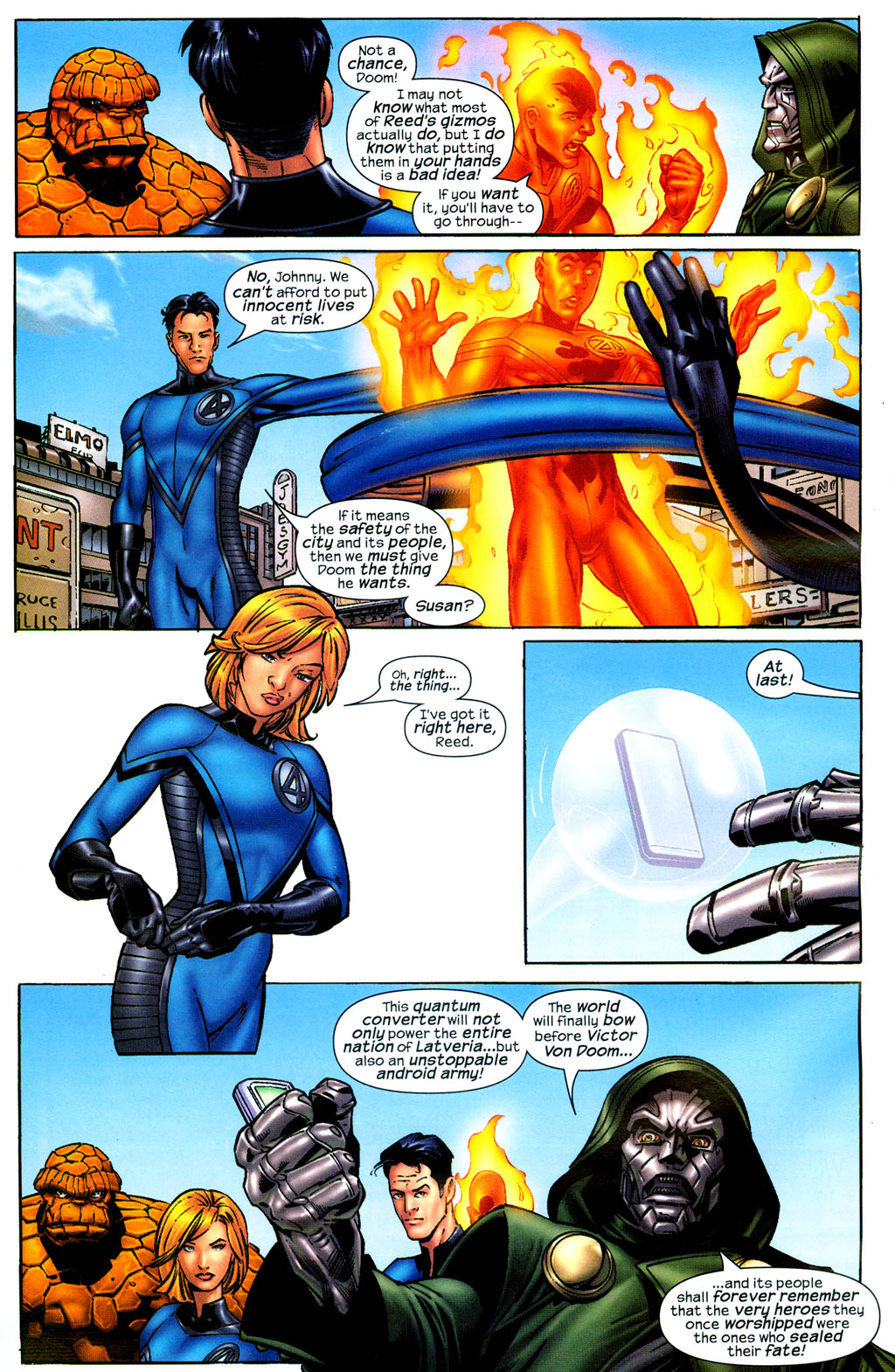 Read online Marvel Adventures Fantastic Four comic -  Issue #0 - 14