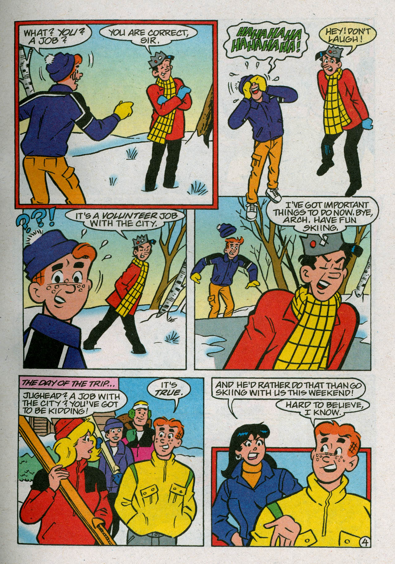 Read online Jughead's Double Digest Magazine comic -  Issue #146 - 143