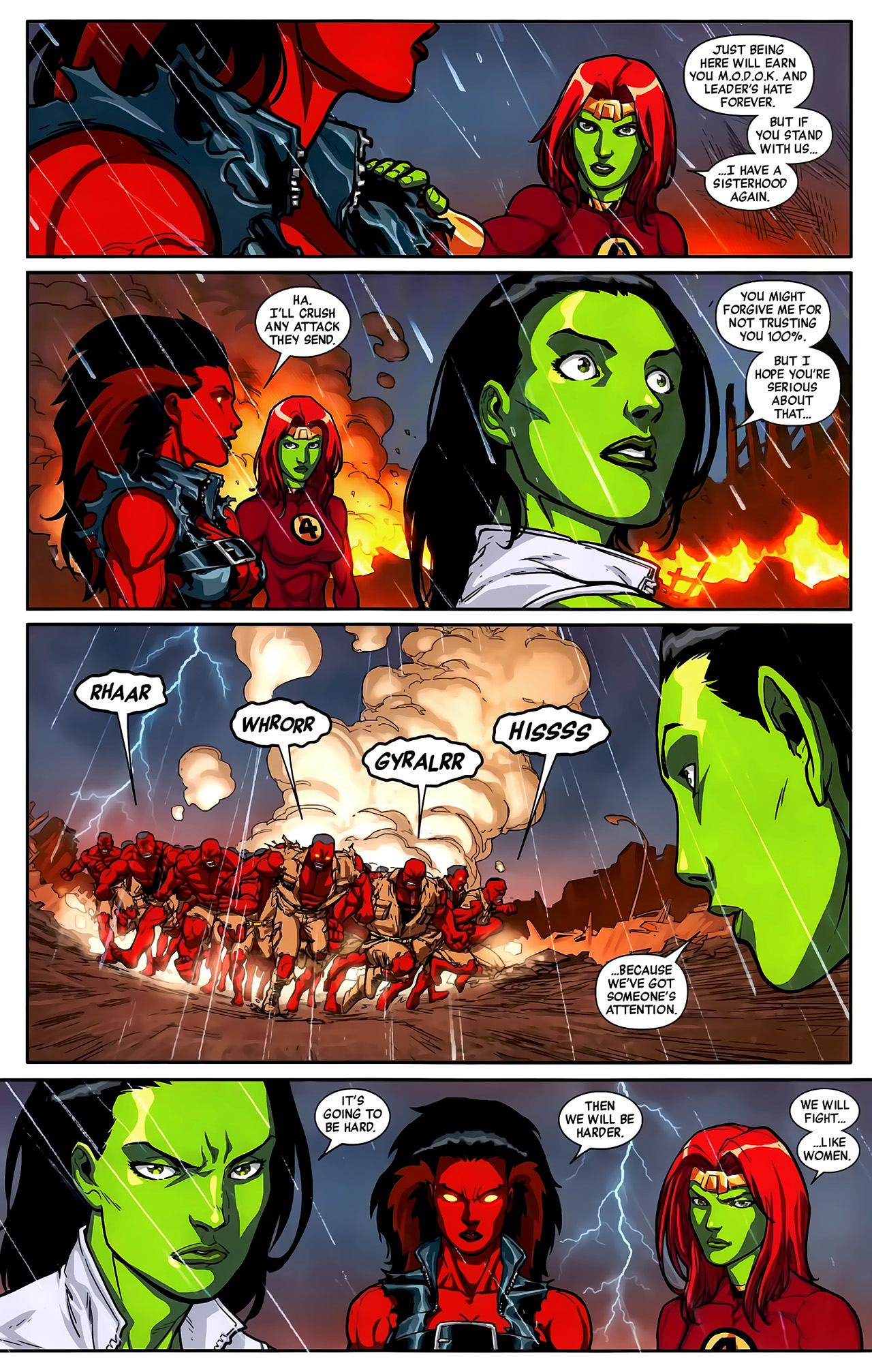 Fall of the Hulks The Savage She Hulks Issue 3 reading