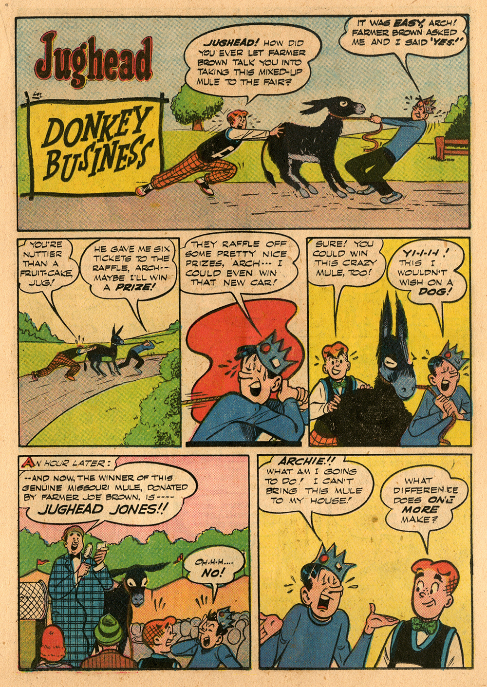 Read online Archie's Pal Jughead comic -  Issue #40 - 12