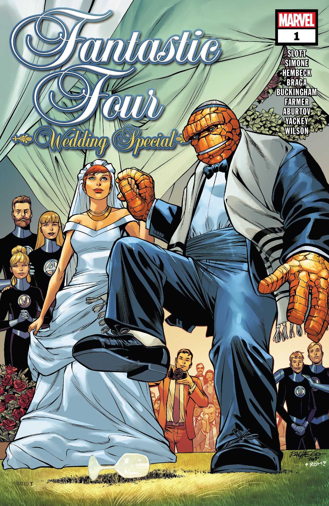Read online Fantastic Four: Wedding Special comic -  Issue # Full - 1