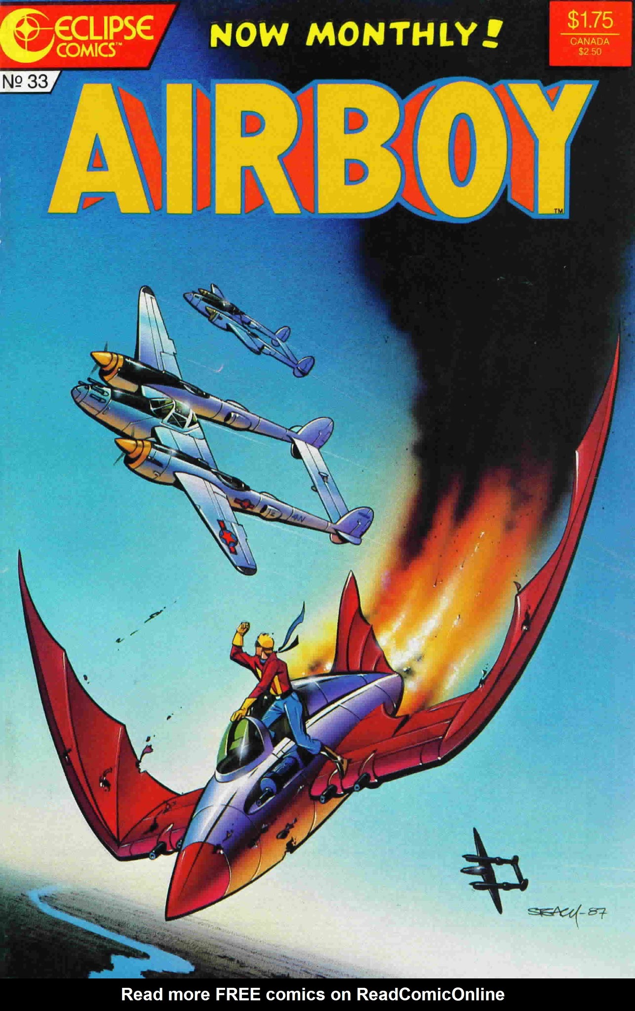 Read online Airboy (1986) comic -  Issue #33 - 1