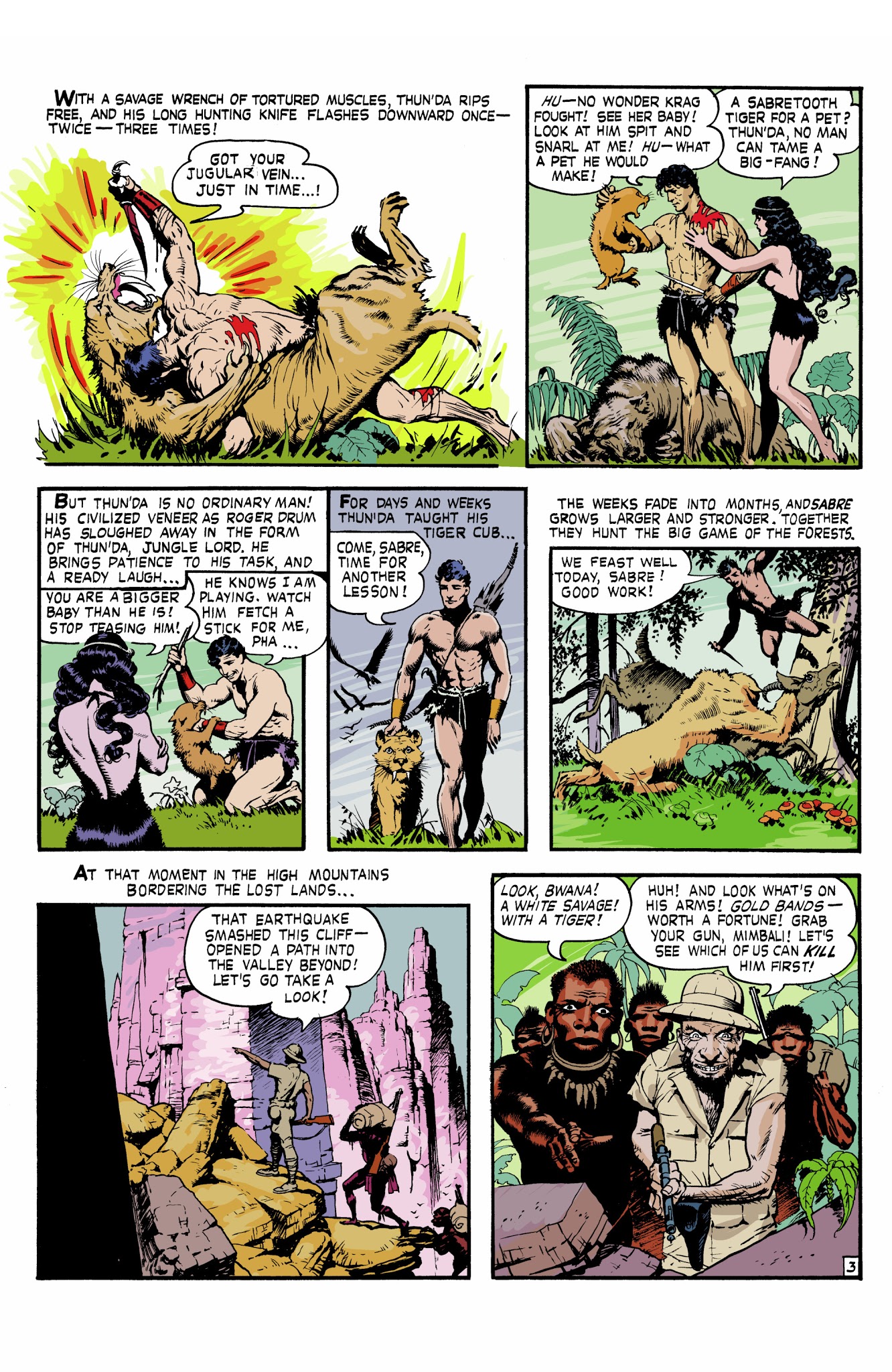 Read online Thun'da comic -  Issue # TPB - 144