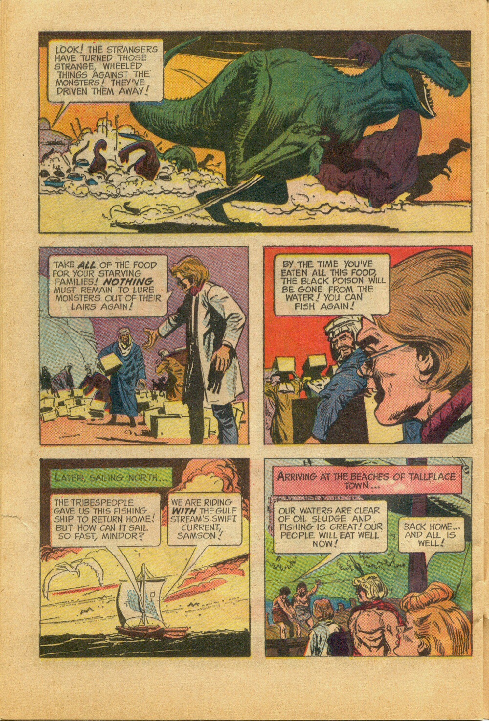 Read online Mighty Samson (1964) comic -  Issue #14 - 34