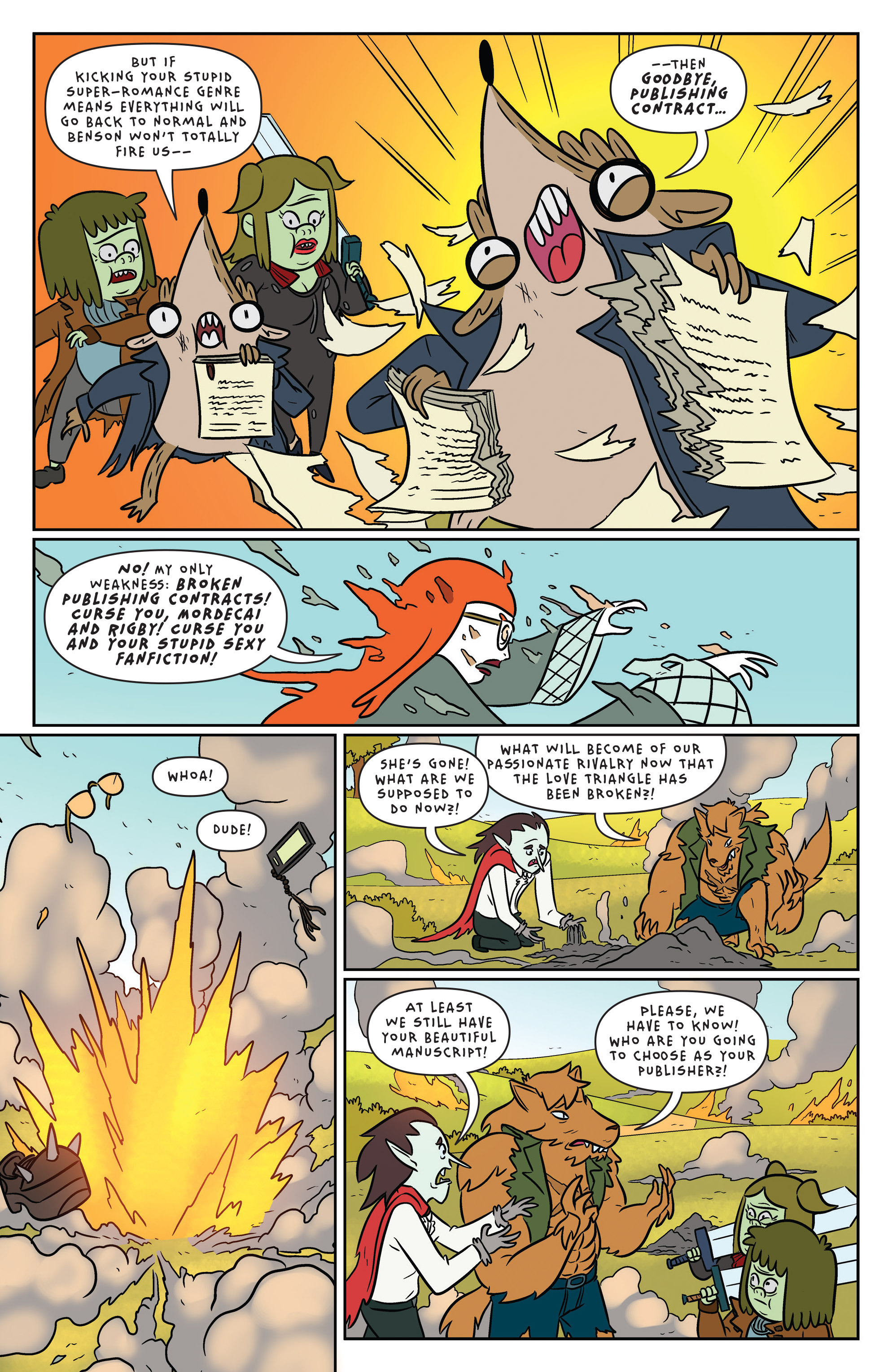 Read online Regular Show comic -  Issue #28 - 13