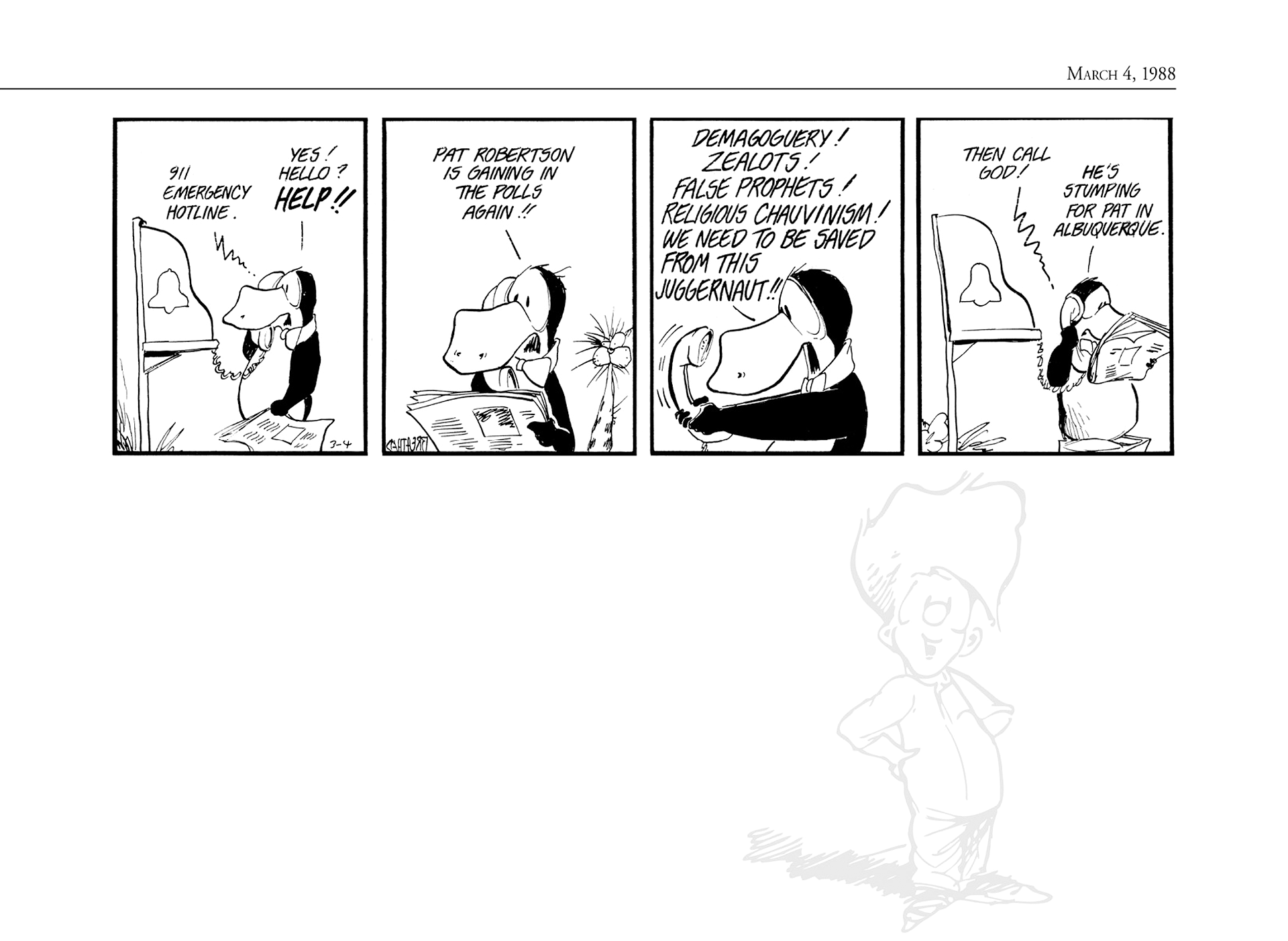 Read online The Bloom County Digital Library comic -  Issue # TPB 8 (Part 1) - 70