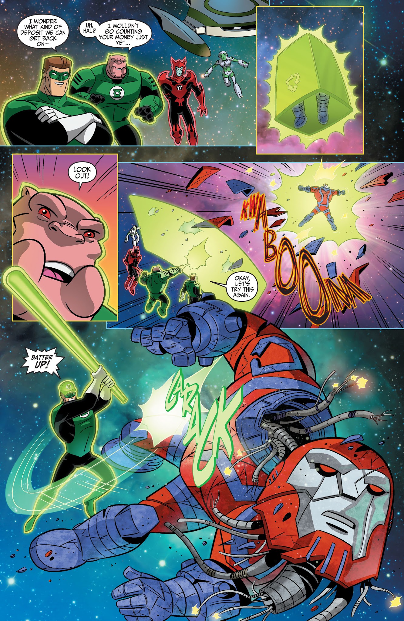Read online Green Lantern: The Animated Series comic -  Issue #14 - 4