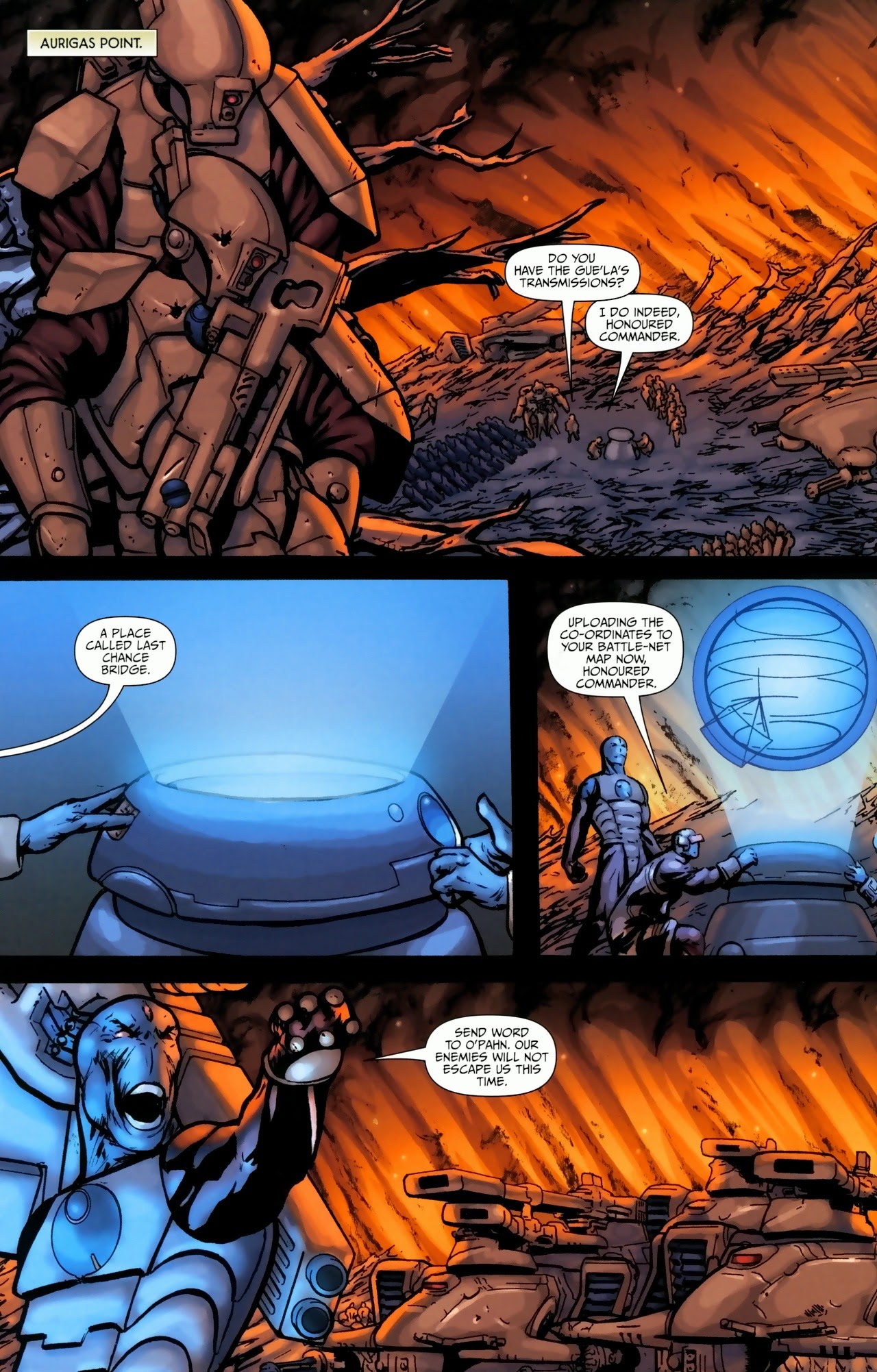 Read online Warhammer 40,000: Fire & Honour comic -  Issue #4 - 11