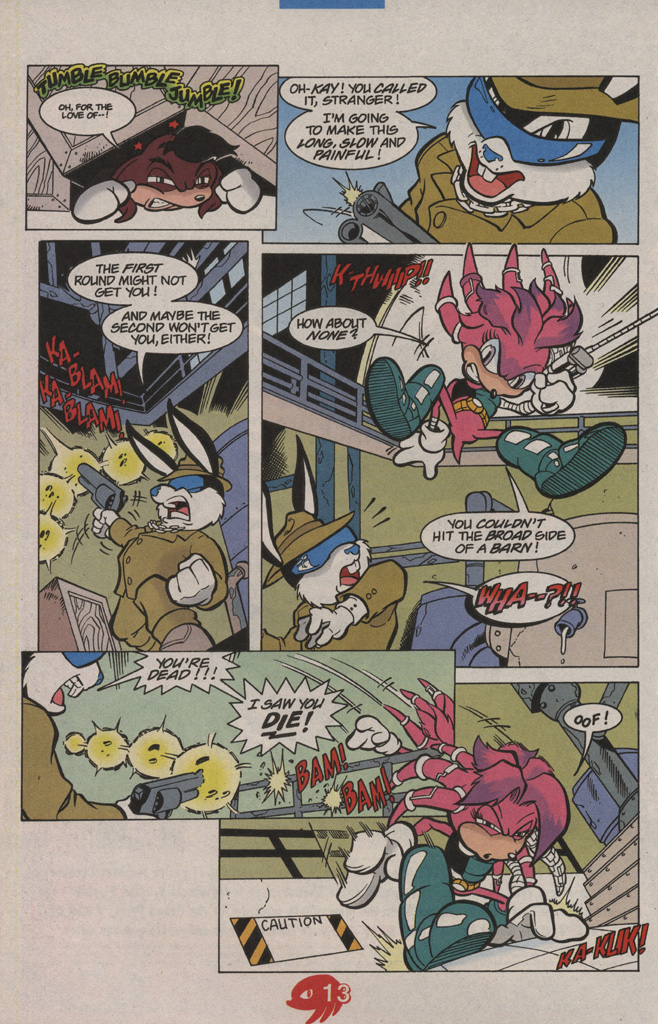 Read online Knuckles the Echidna comic -  Issue #15 - 20