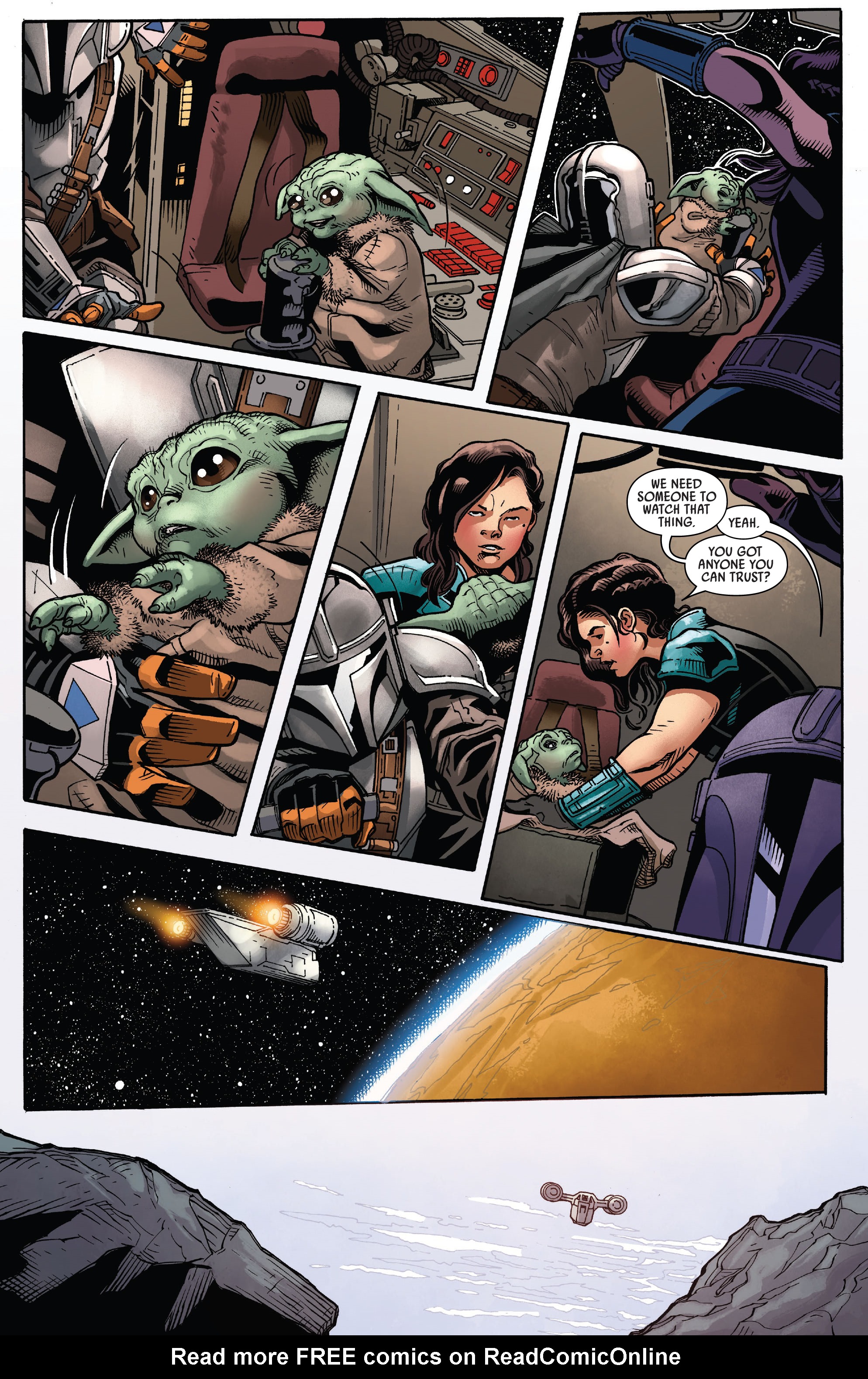 Read online Star Wars: The Mandalorian comic -  Issue #7 - 8