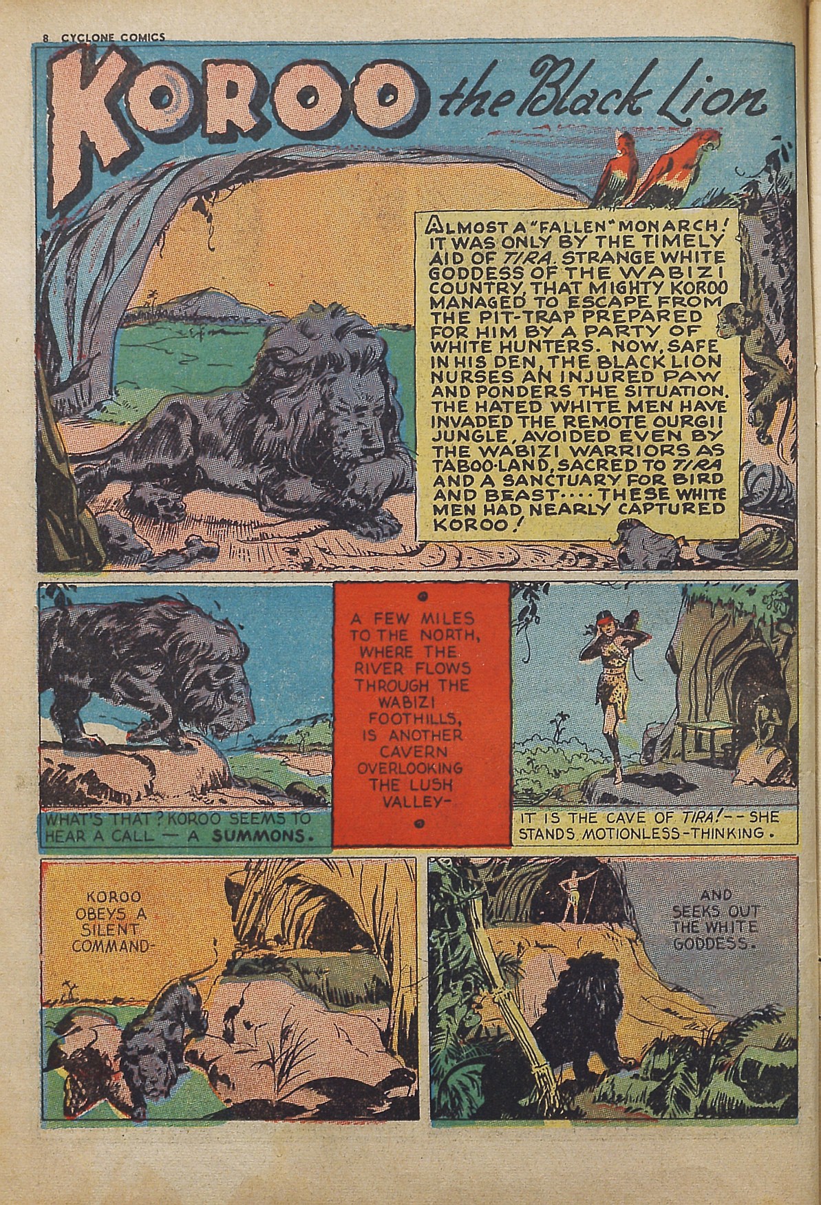 Read online Cyclone Comics comic -  Issue #3 - 7