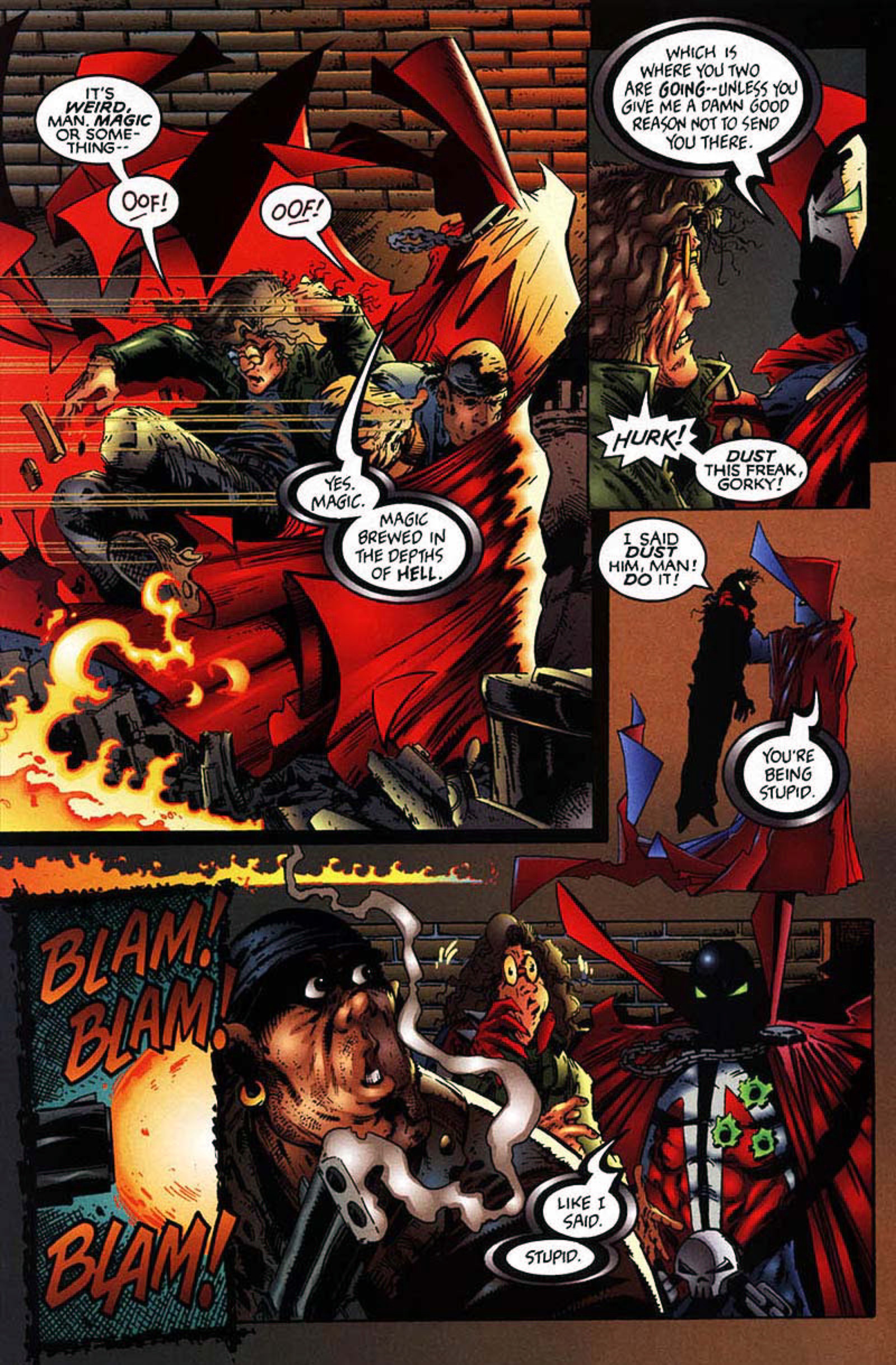 Read online Spawn-Batman comic -  Issue # Full - 16