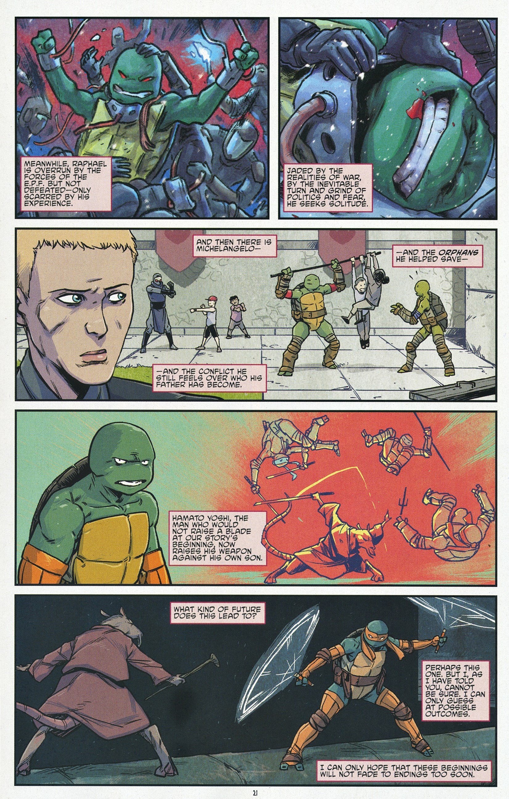 Read online Free Comic Book Day 2019 comic -  Issue # TMNT - 21