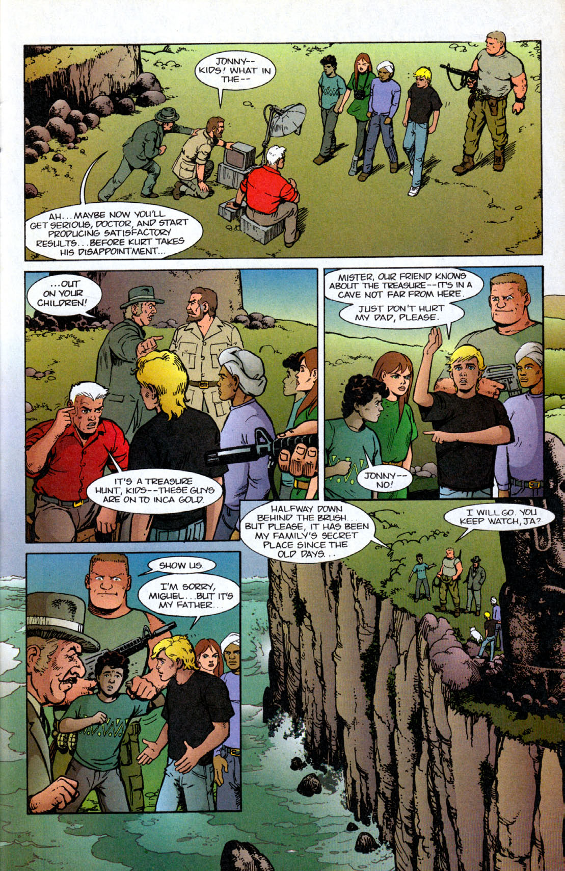 Read online The Real Adventures of Jonny Quest comic -  Issue #12 - 25