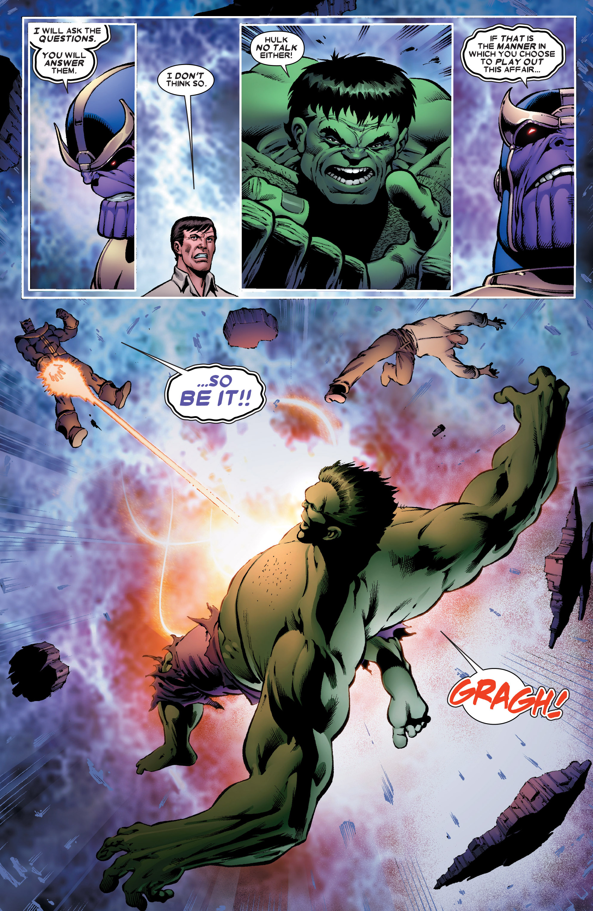 Read online Thanos Vs. Hulk comic -  Issue #2 - 6