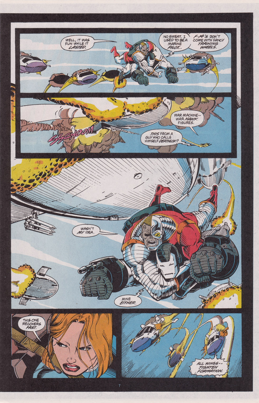 Read online War Machine (1994) comic -  Issue #3 - 7